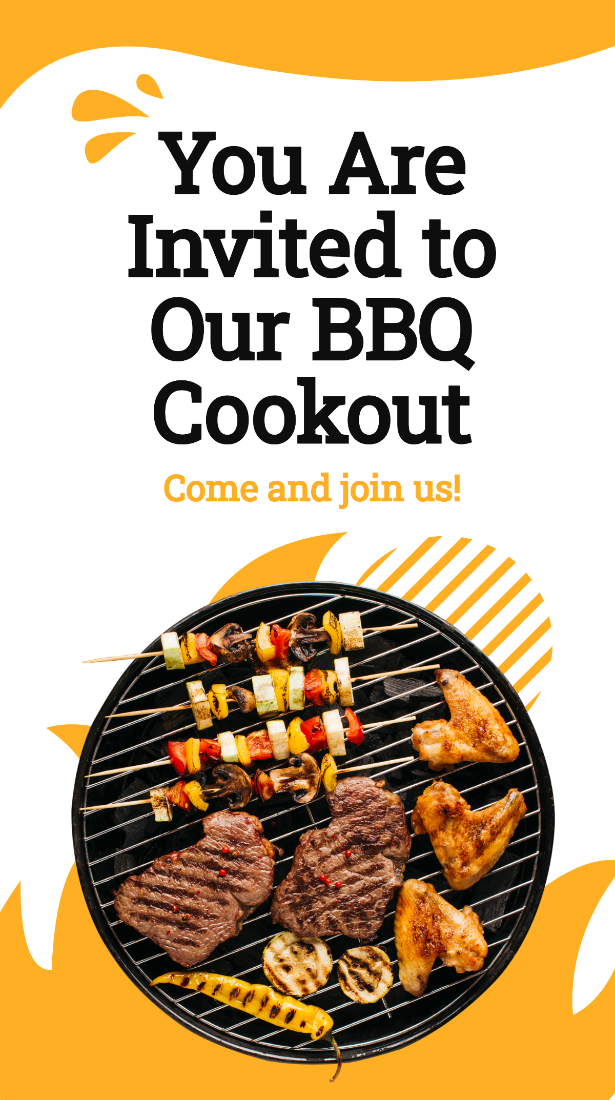 Bbq Cook Off Instagram Story Template