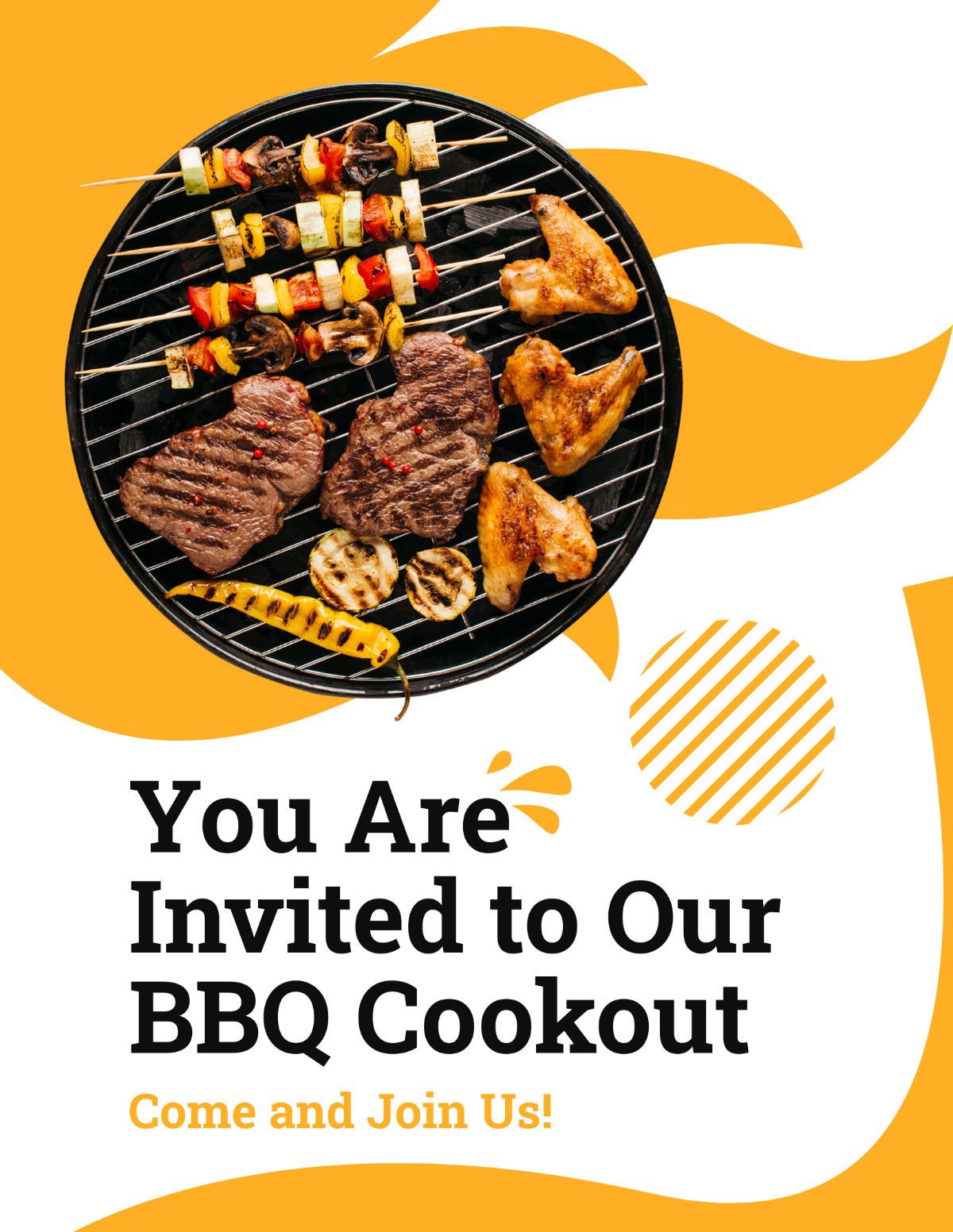 Bbq Cook Off Flyer Template