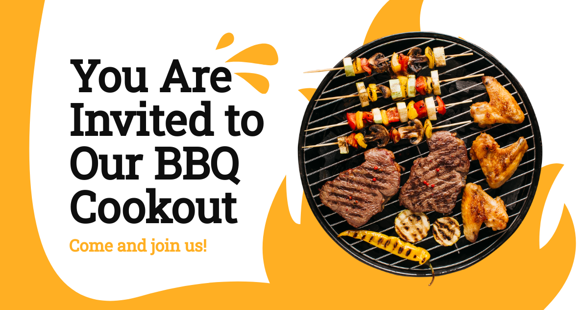 Free Bbq Cook Off Facebook Post Template