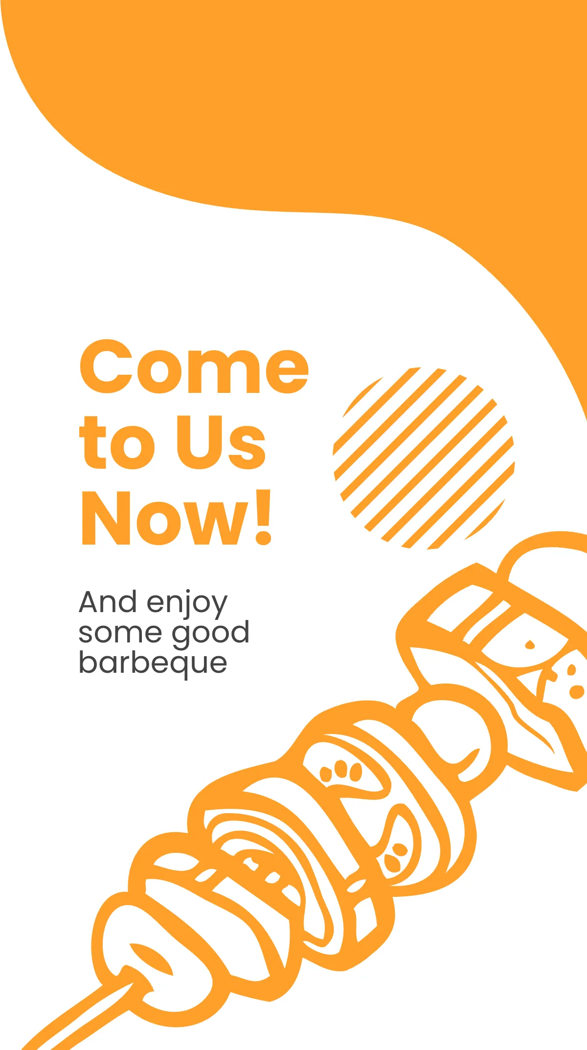 Free Bbq Food Truck Instagram Story Template to Edit Online