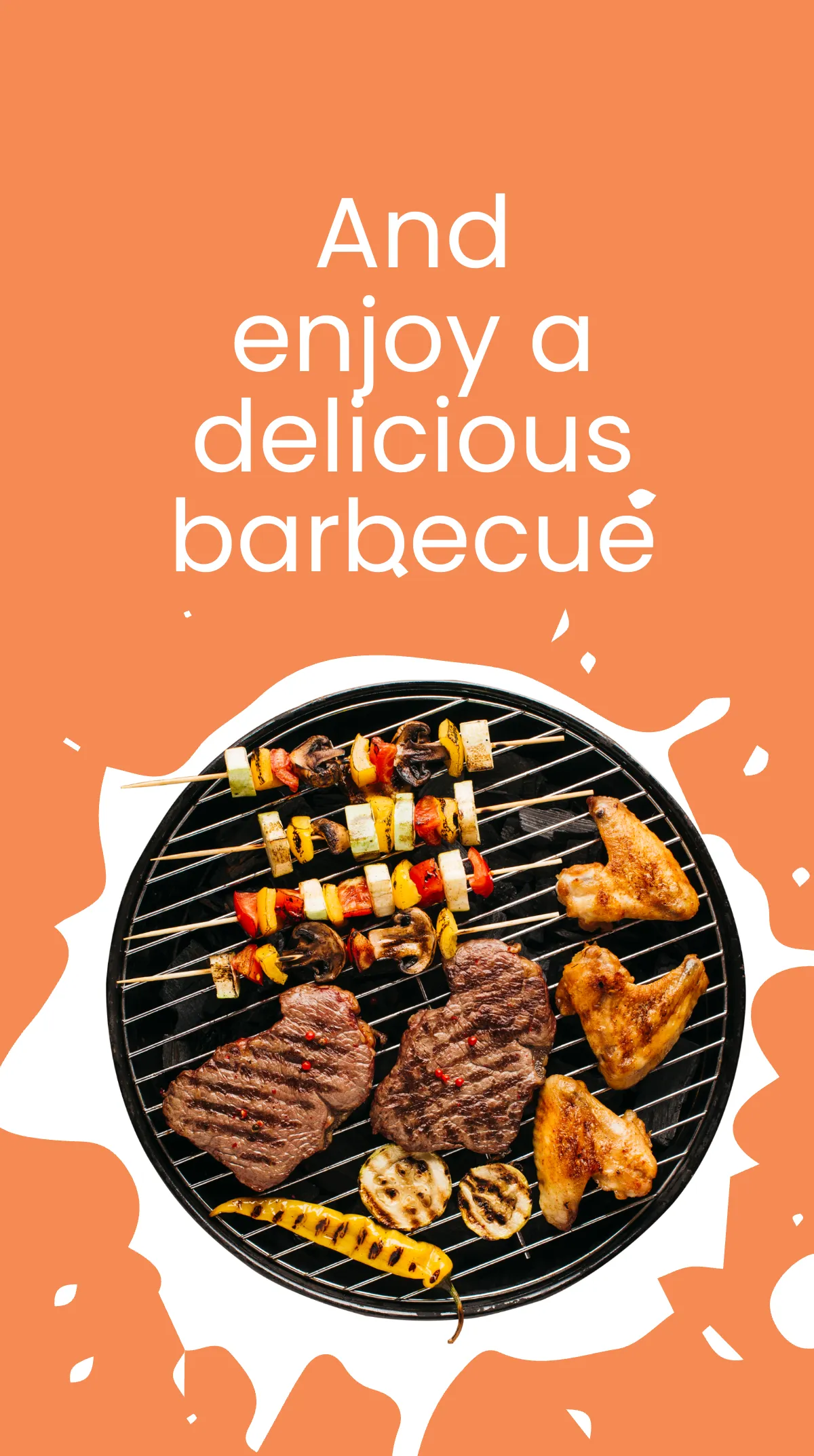 Free Bbq Special Offer Instagram Story Template to Edit Online
