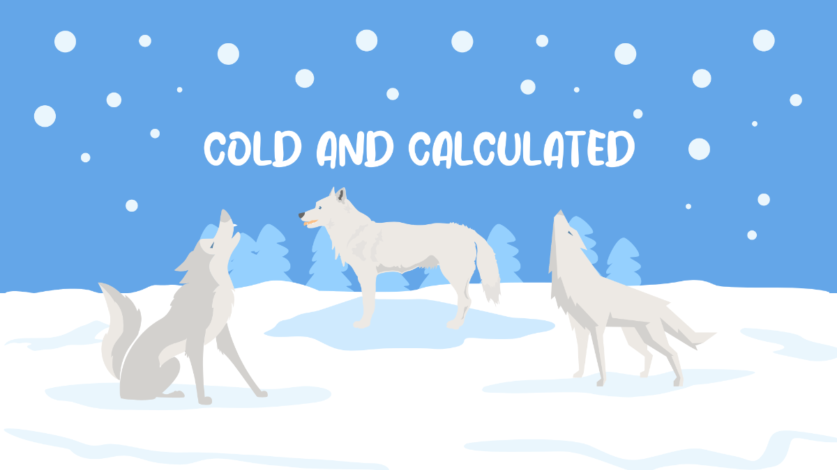 Free Arctic Wolf Wallpaper Template