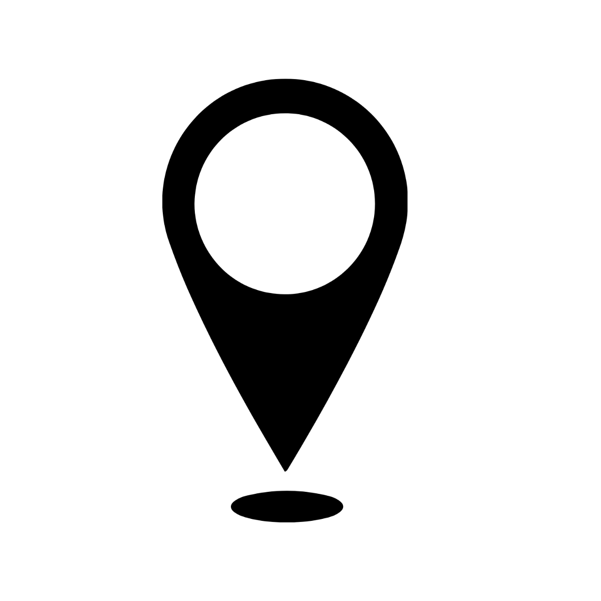 Simple Location Clipart Template