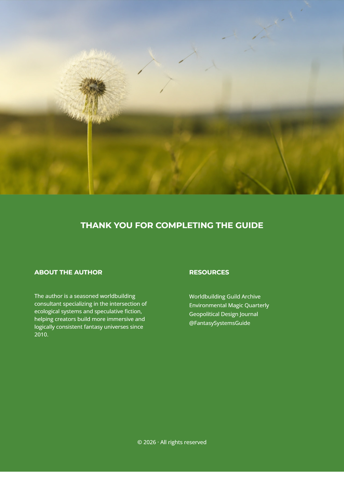 Free Creative eBook Template to Edit Online