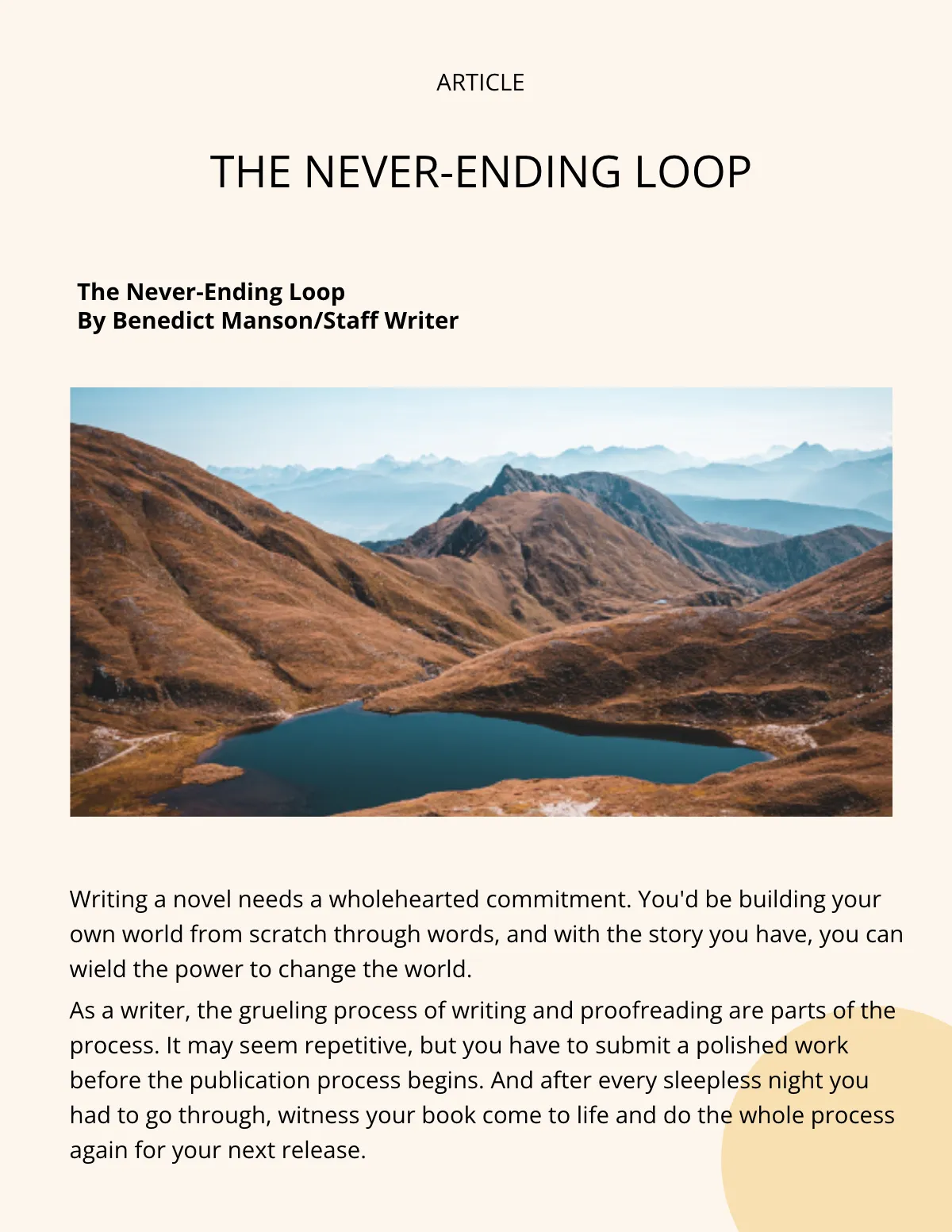 Free Creative eBook Template to Edit Online Free Creative eBook Template to Edit Online