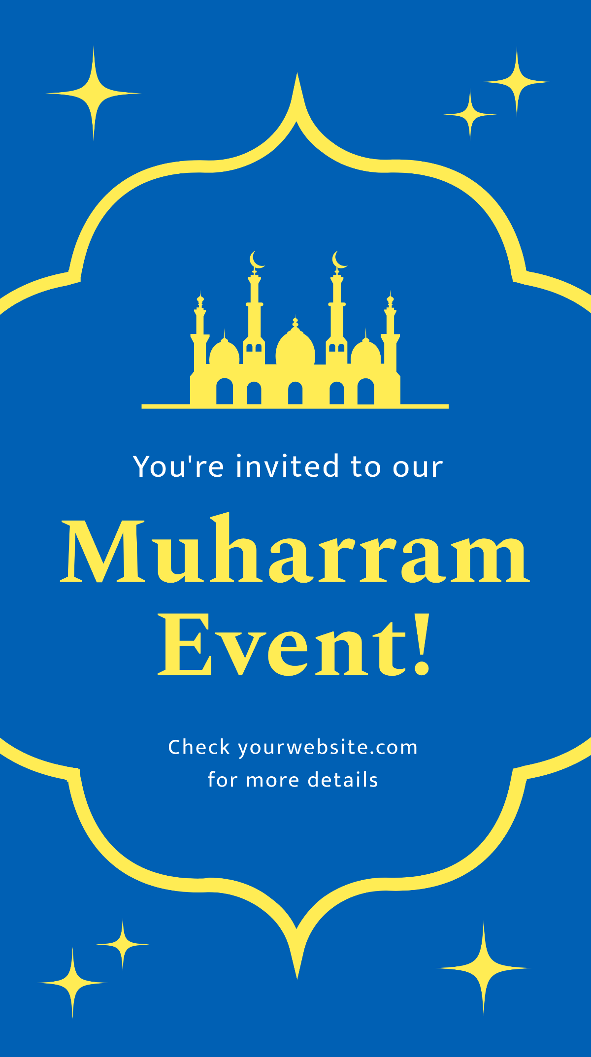 Muharram Invitation Instagram Story