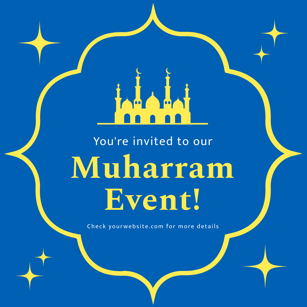 Muharram Invitation Linkedin Post