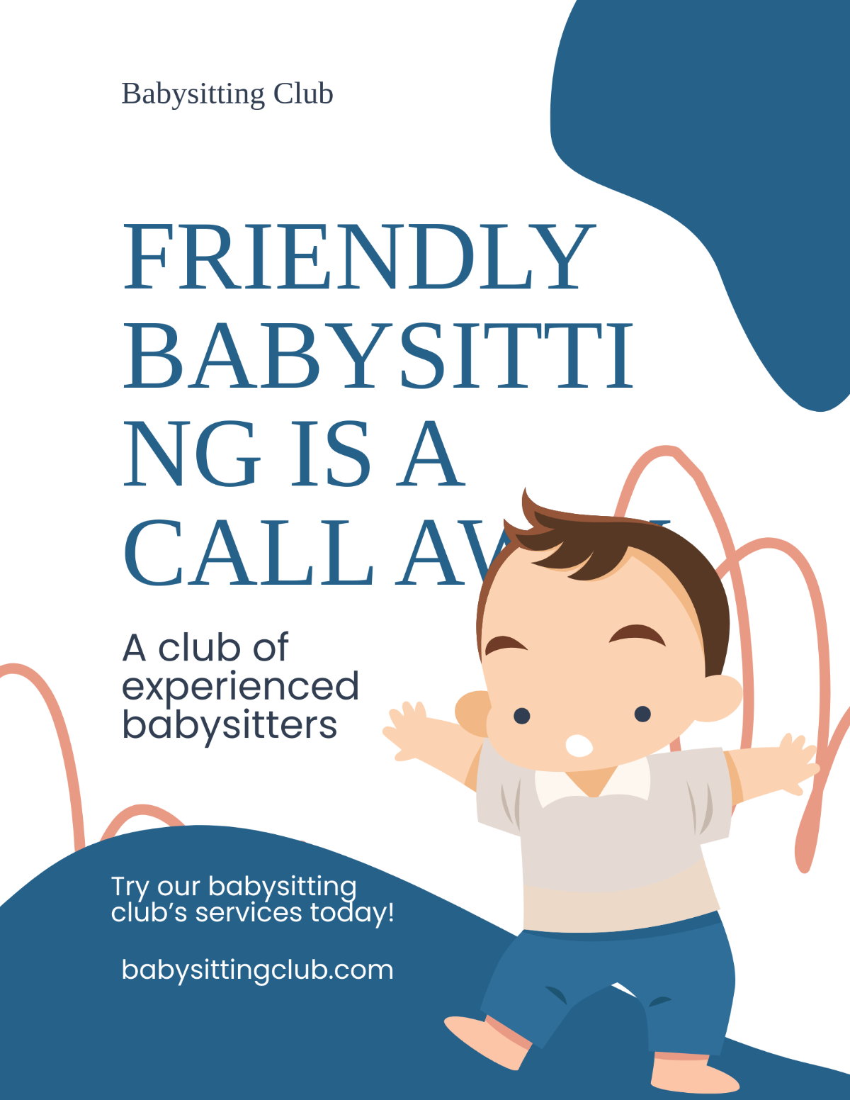 Babysitting Club Flyer
