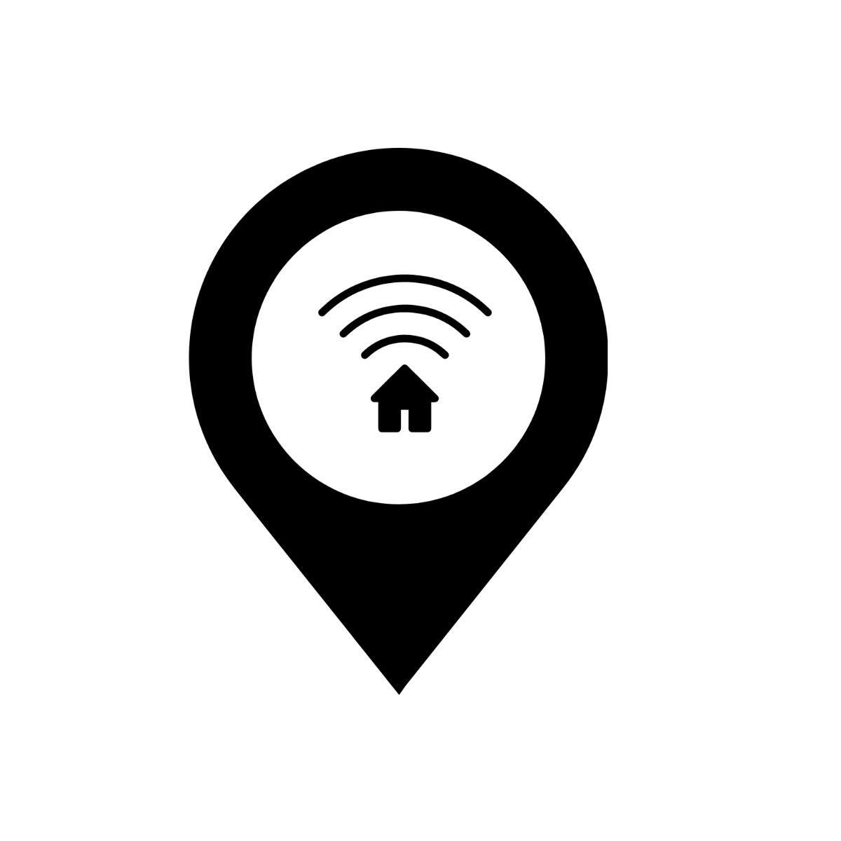 Home Location Clipart Template