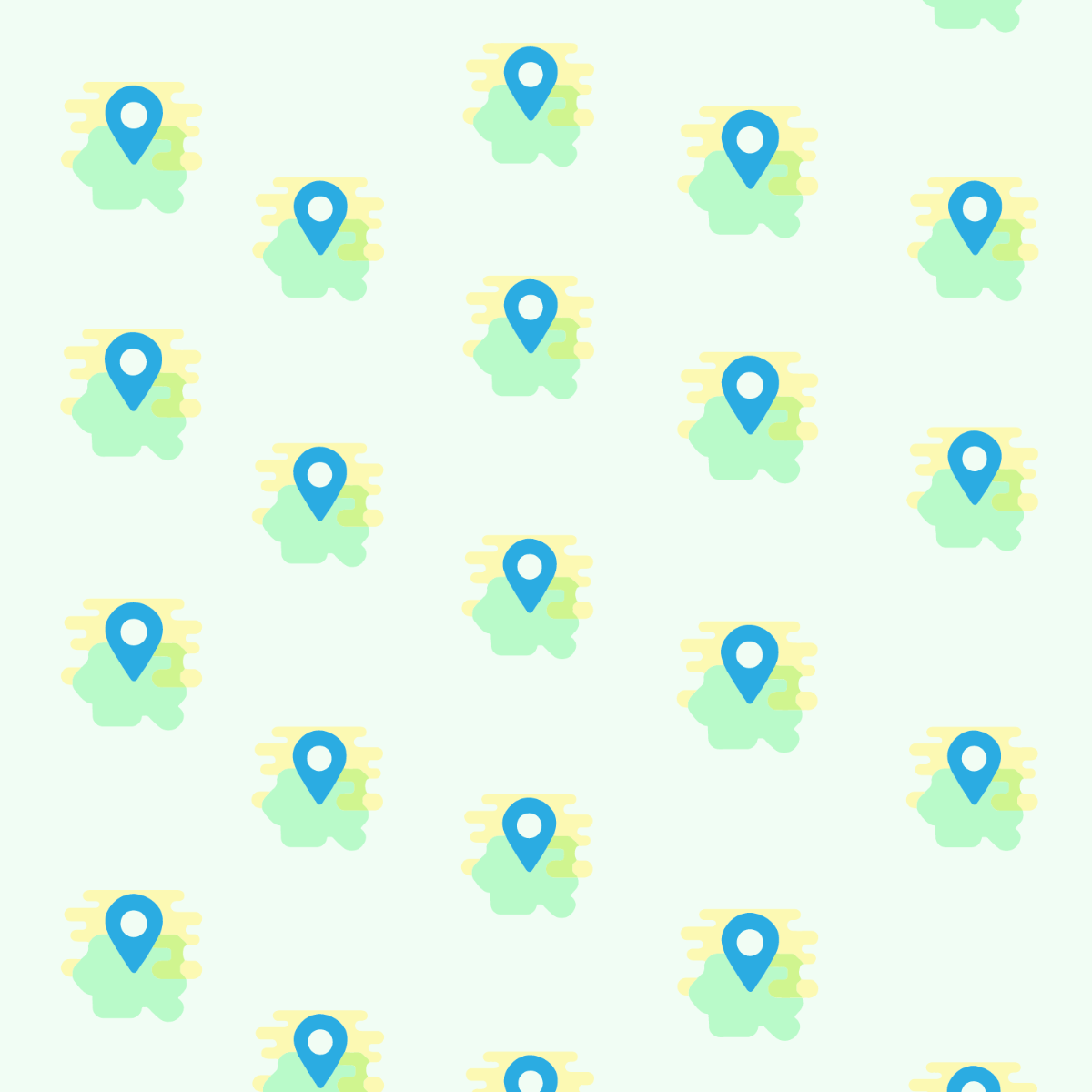 Location Background Clipart Template