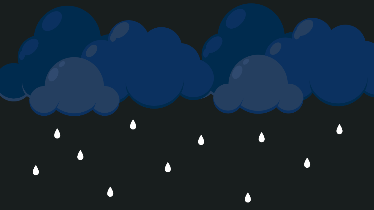 Storm Clouds Background Template