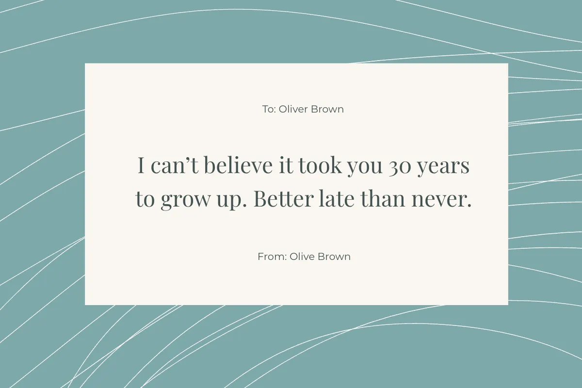 Free Personilised Birthday Card For Brother Template to Edit Online