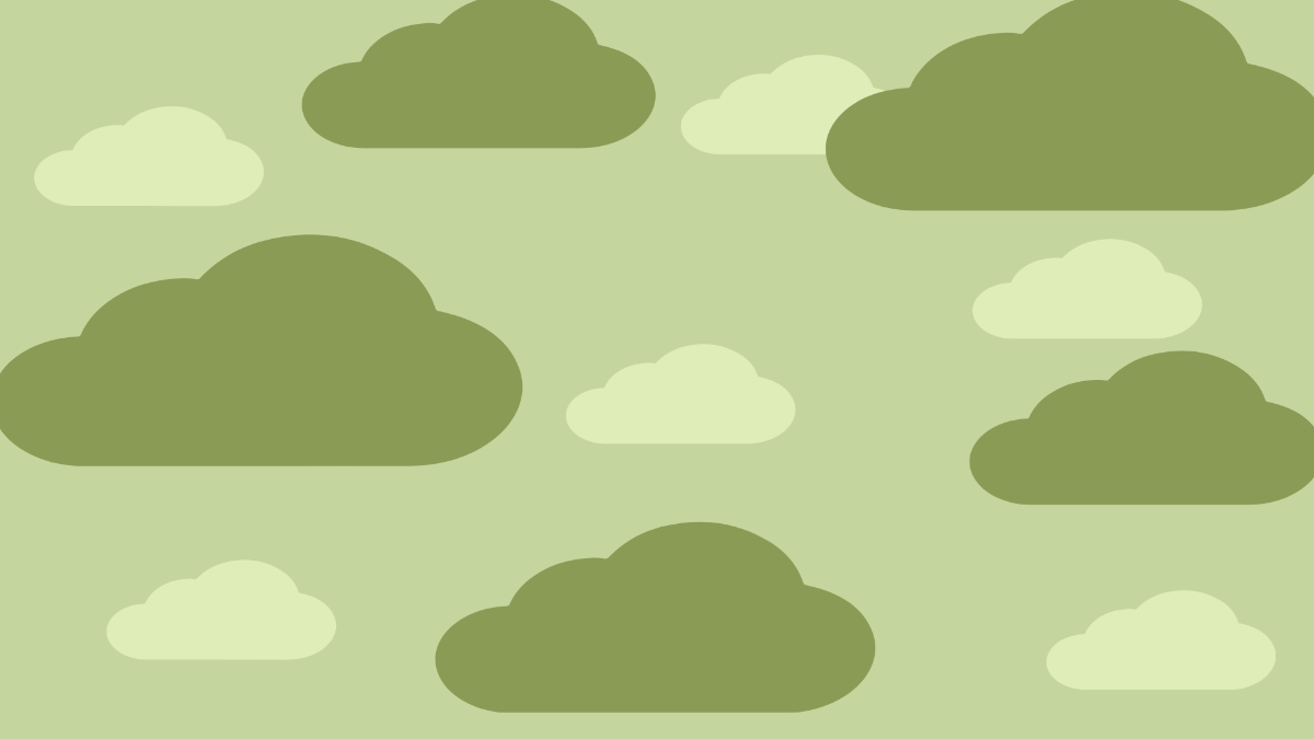 Free Transparent Cloud Background Template