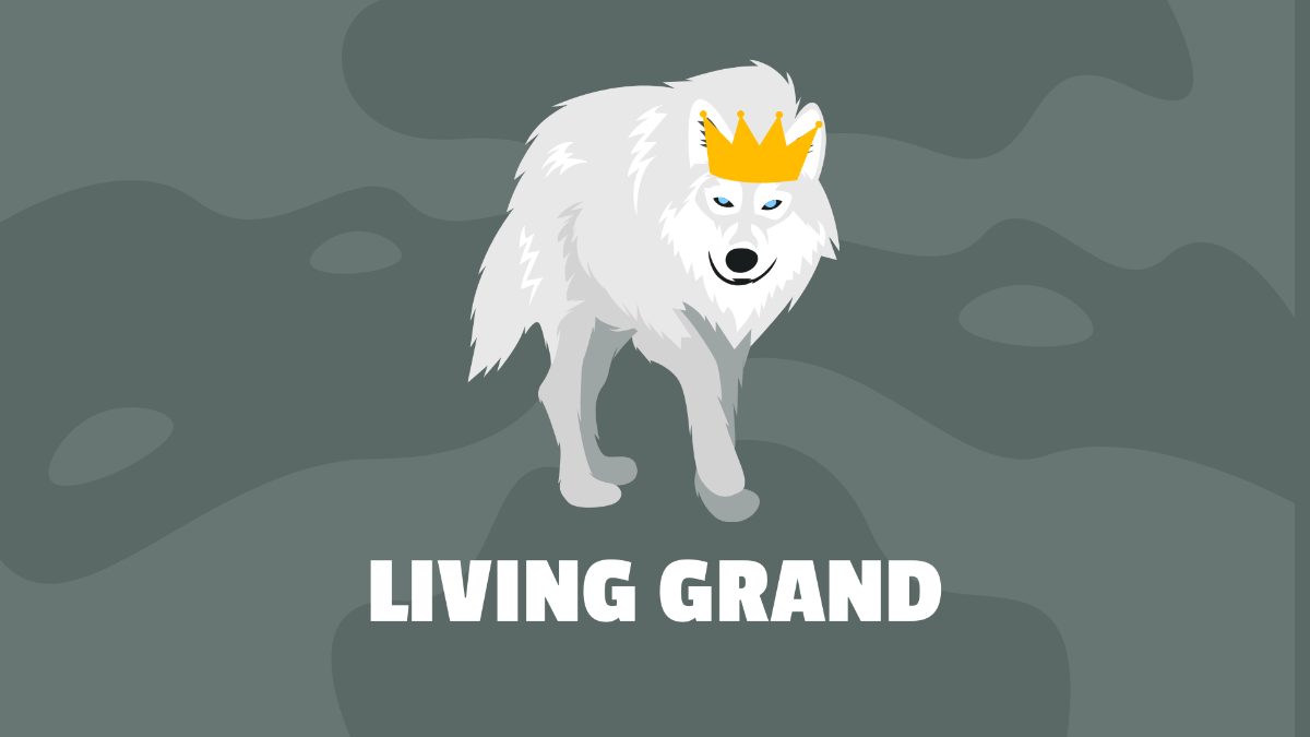 Free King Wolf Wallpaper Template