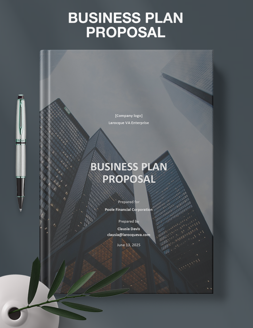 Business Plan Proposal