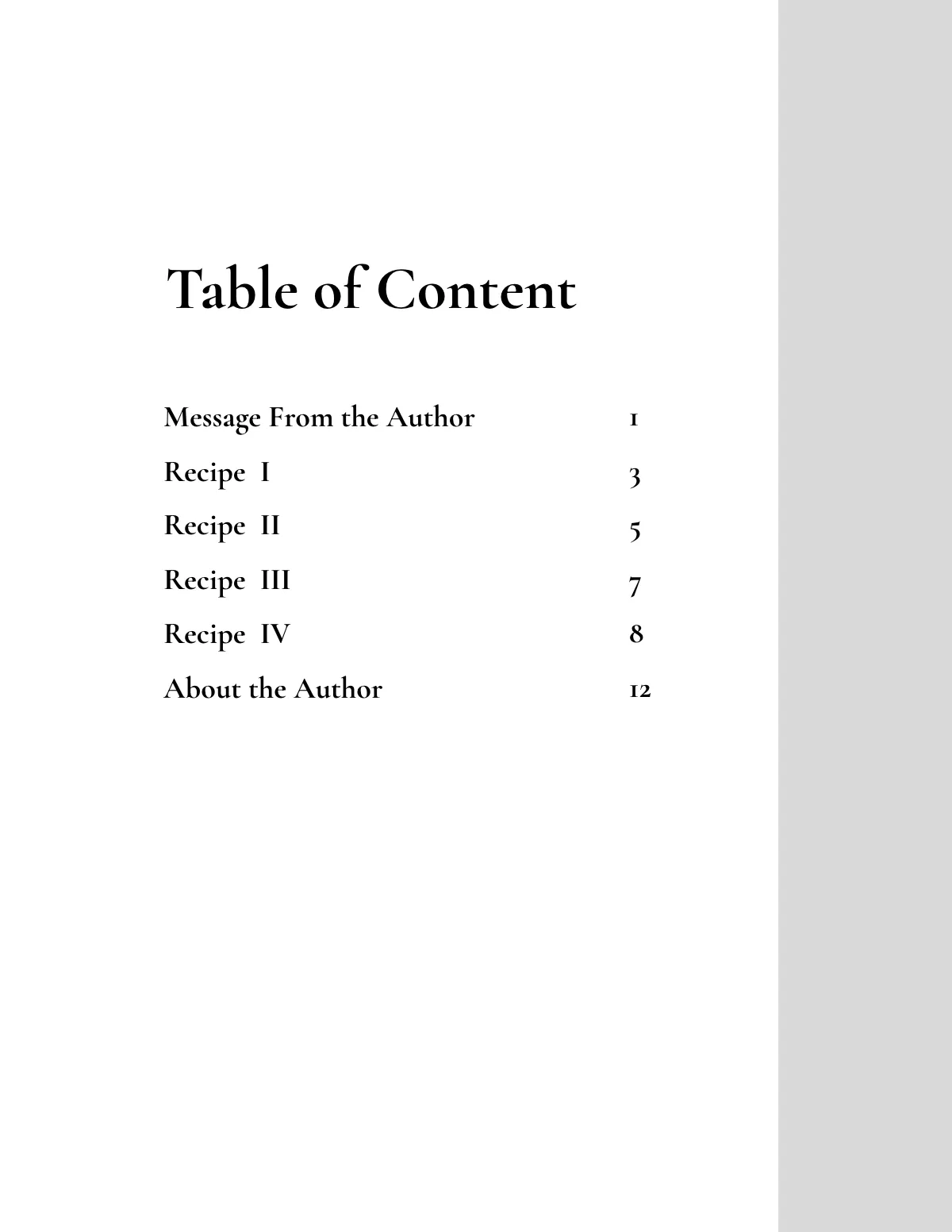 Free Elegant Vegan Cookbook Template to Edit Online