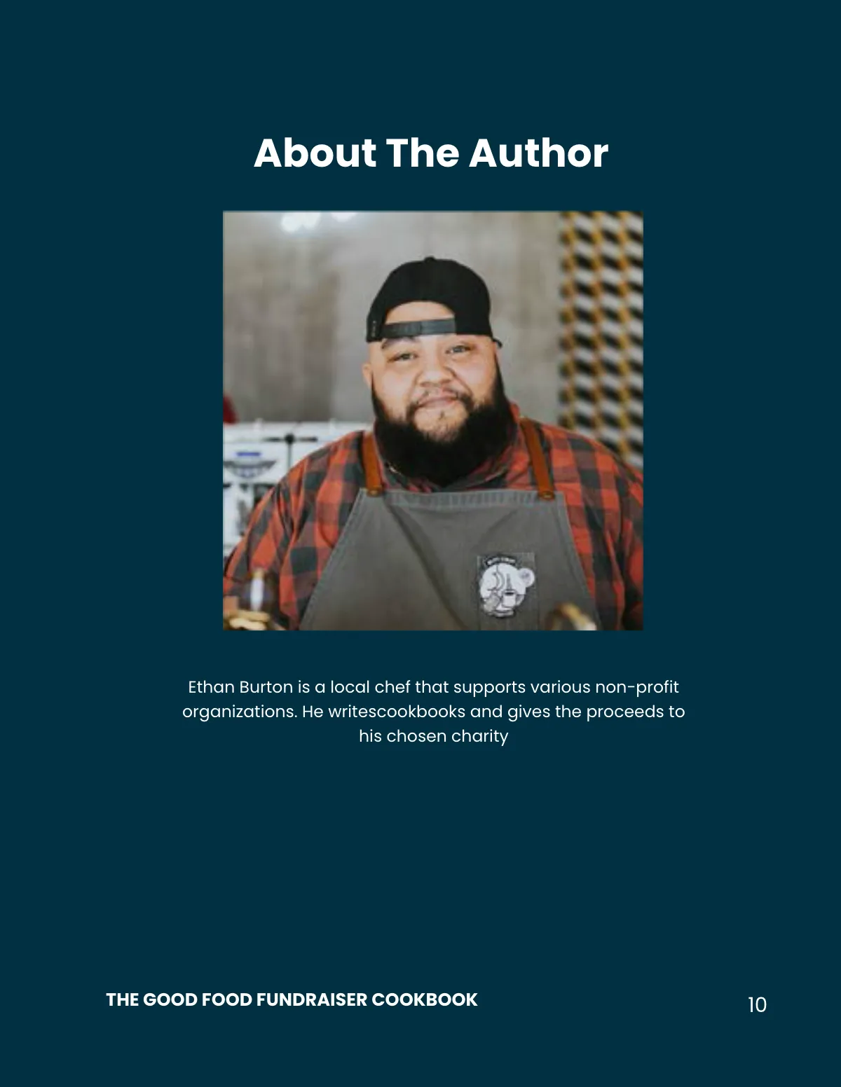 Free Elegant Fundraiser Cookbook Template to Edit Online