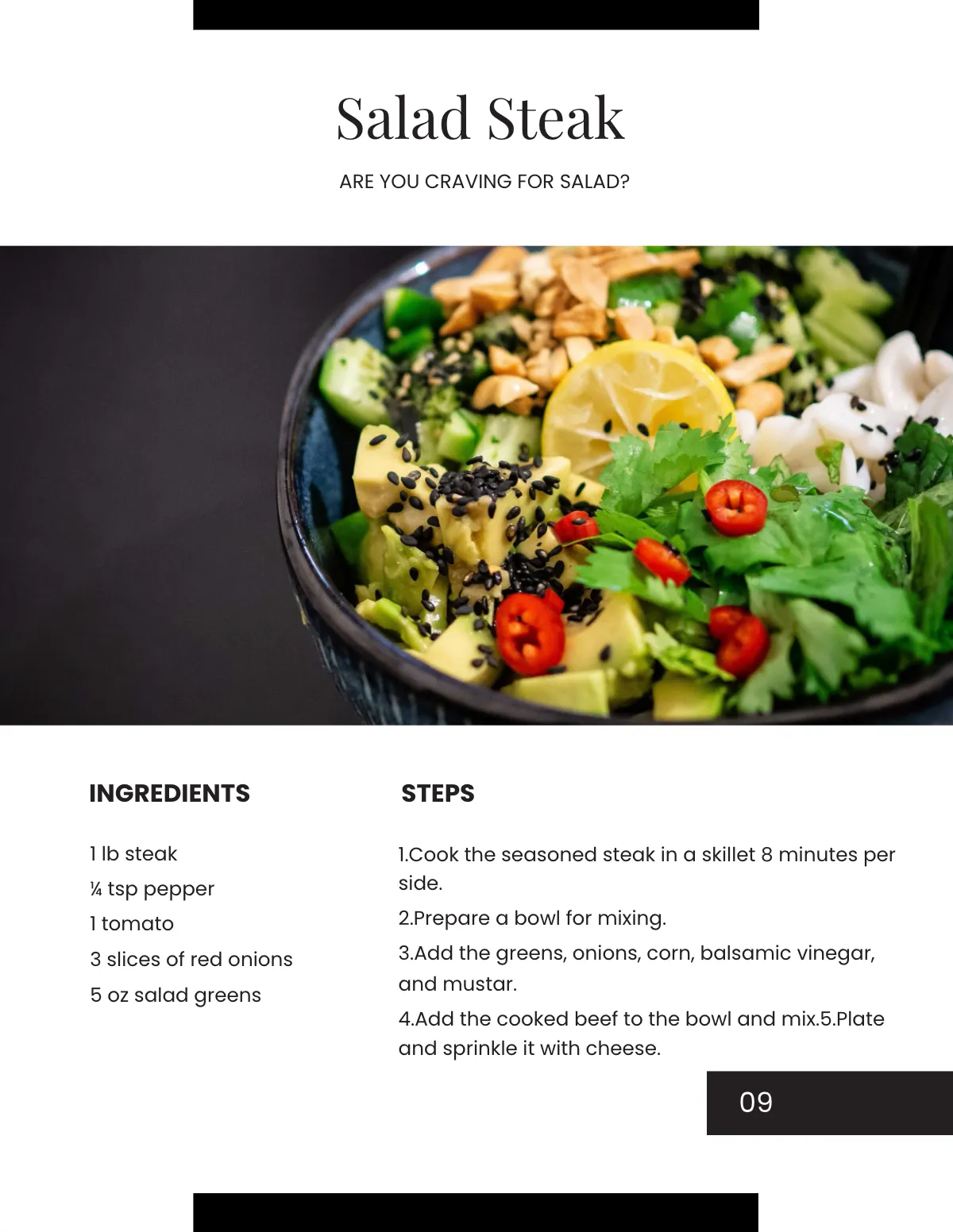 Free Elegant Journal Cookbook Template to Edit Online