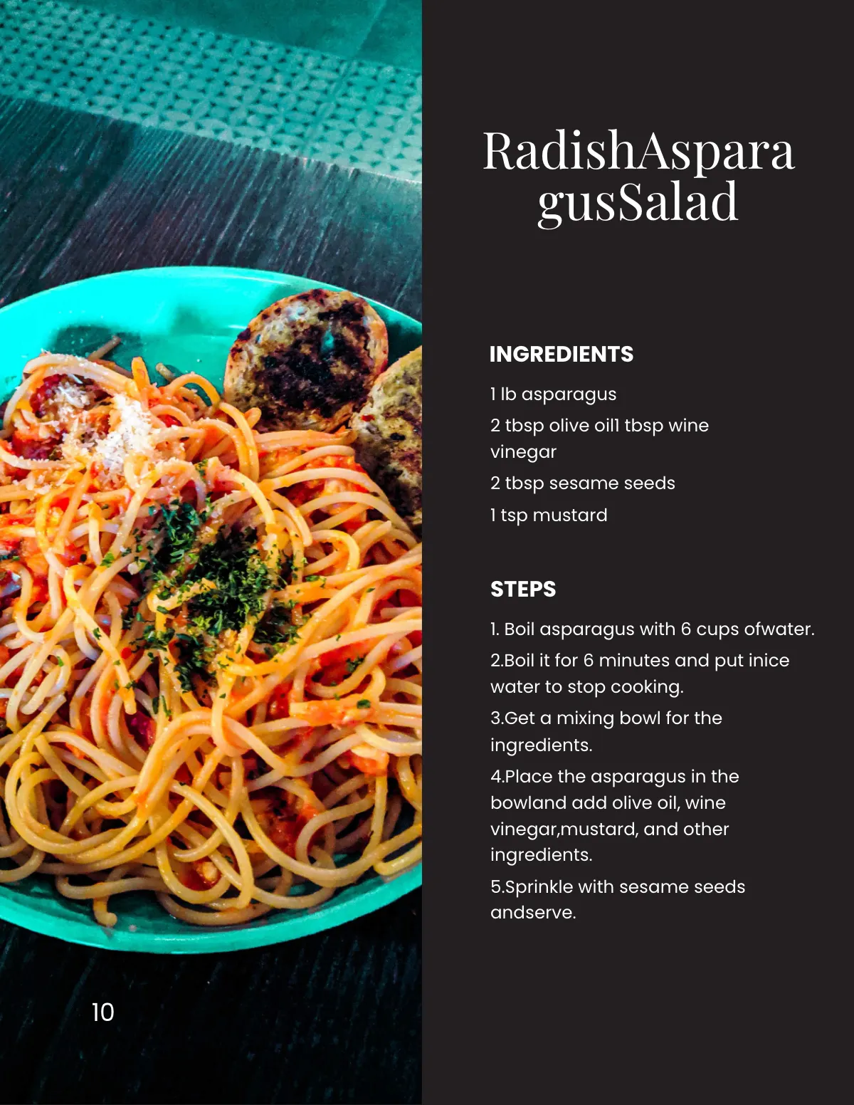 Free Elegant Journal Cookbook Template to Edit Online