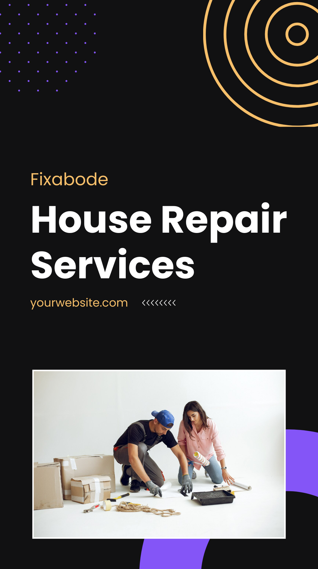 House Repair Service Instagram Story