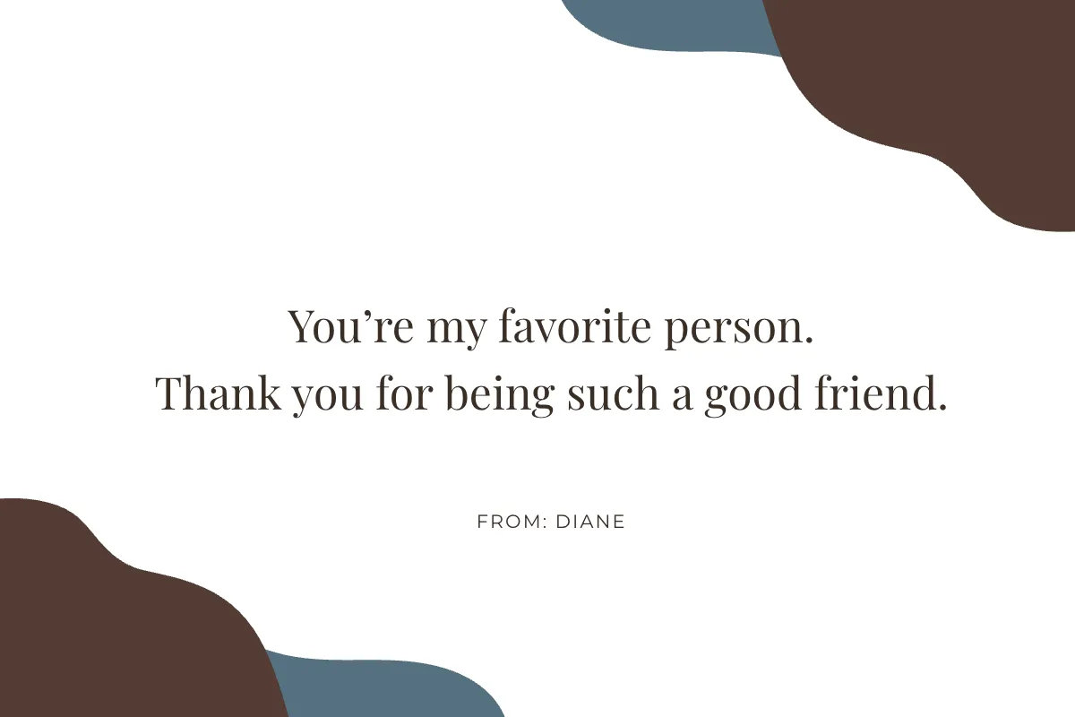 Free Just Because Card For Friend Template to Edit Online