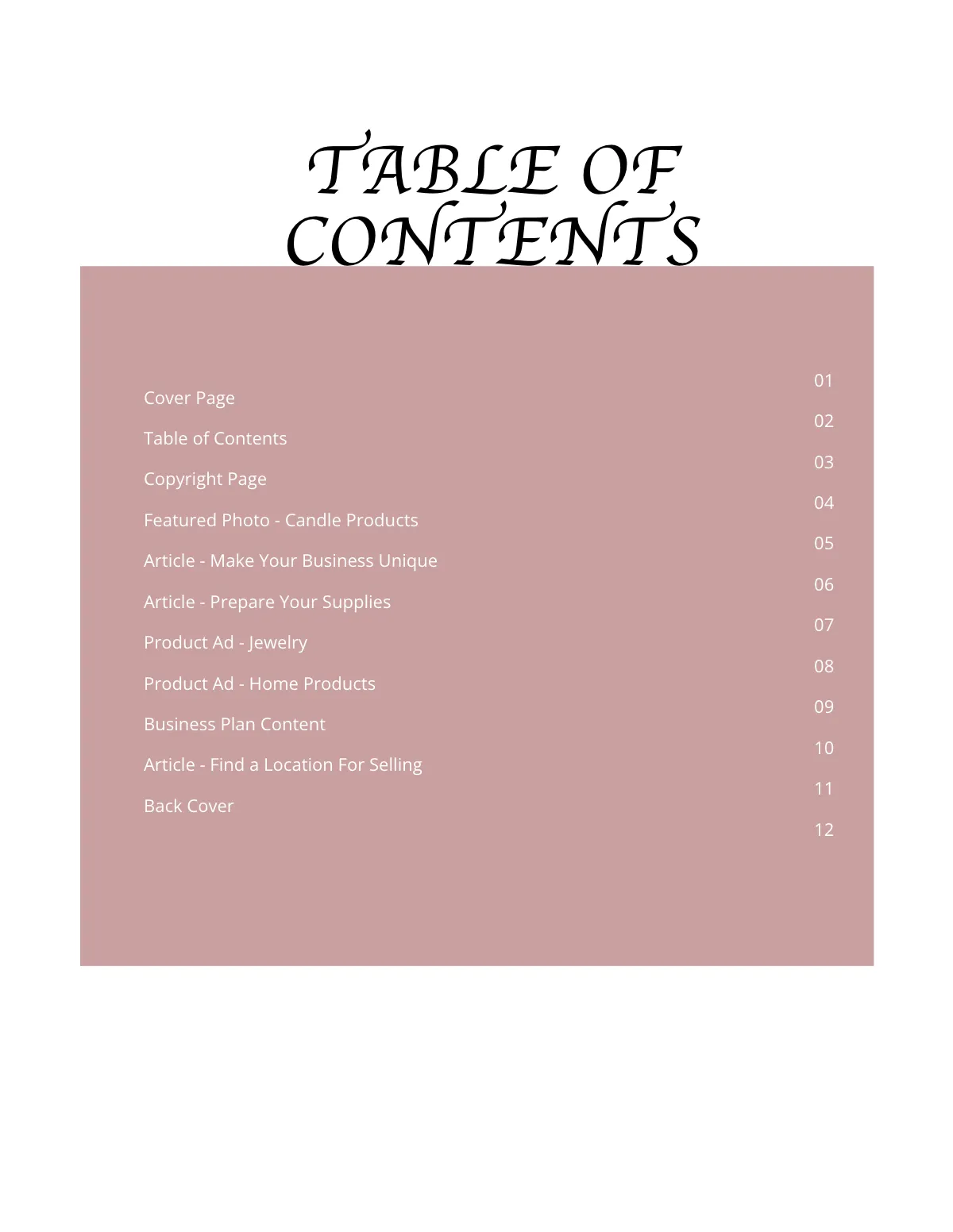 Free Multipurpose eBook Template to Edit Online