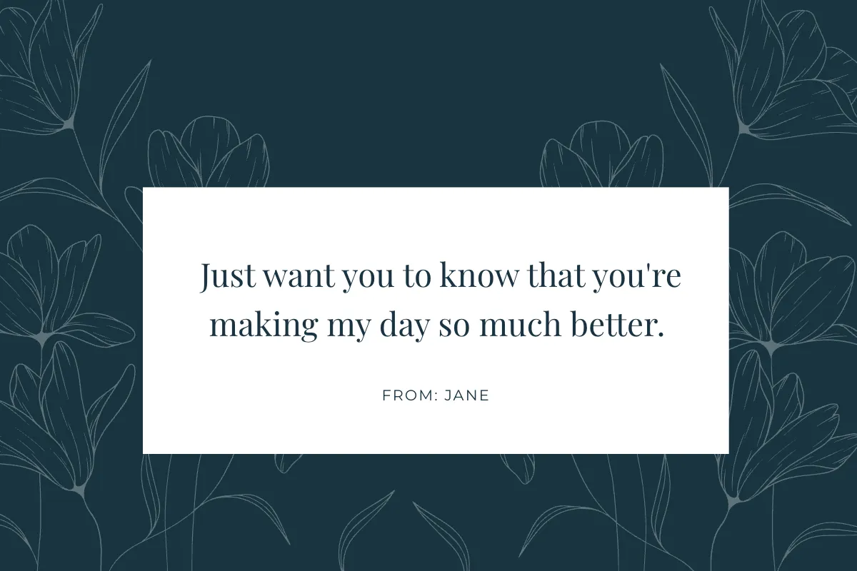 Free Floral Just Because Card Template to Edit Online