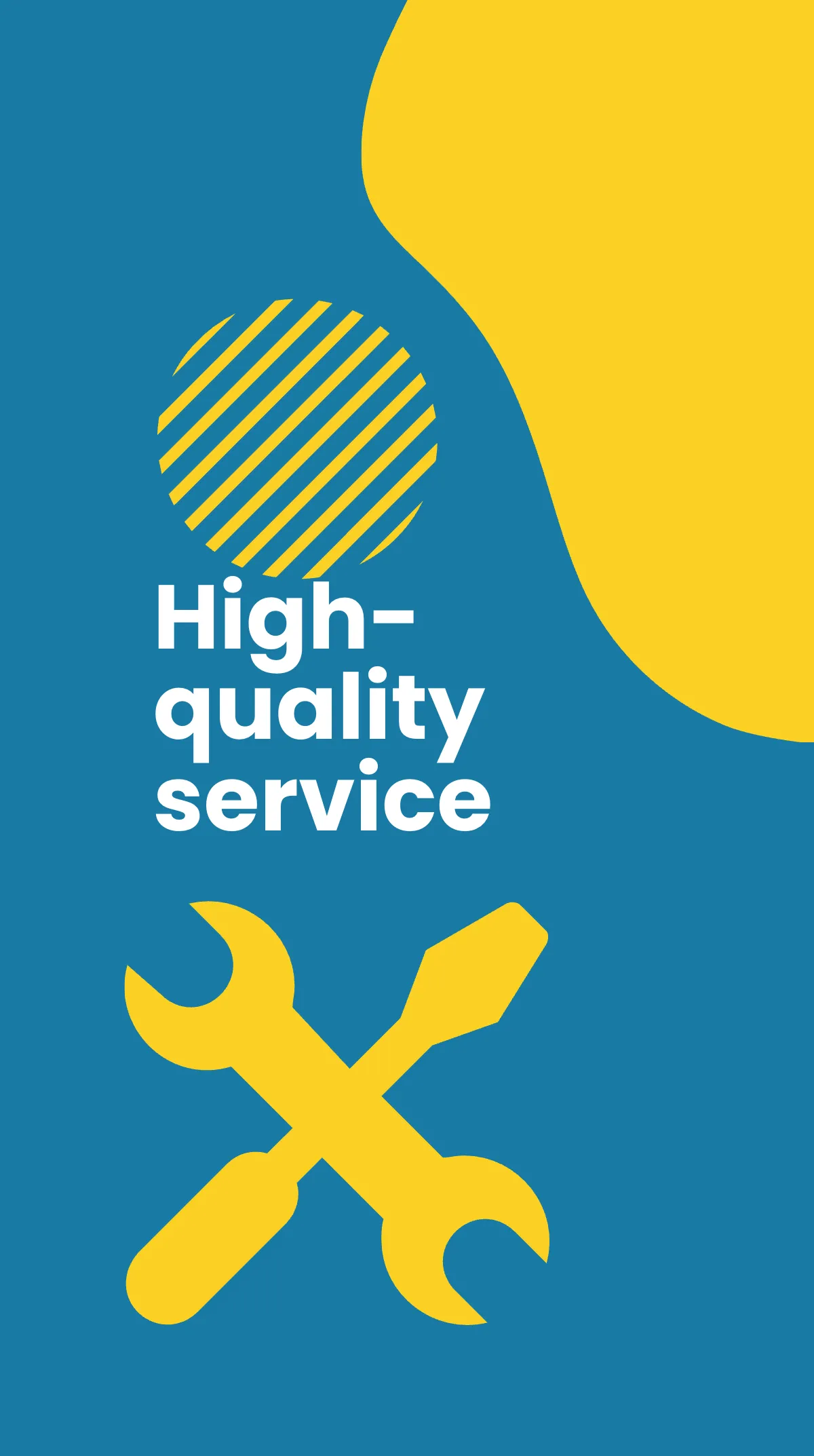 Free Handyman Advertising Instagram Story Template to Edit Online