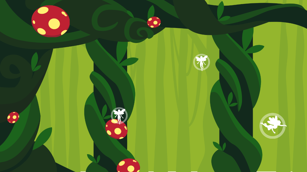 Enchanted Forest Background Template