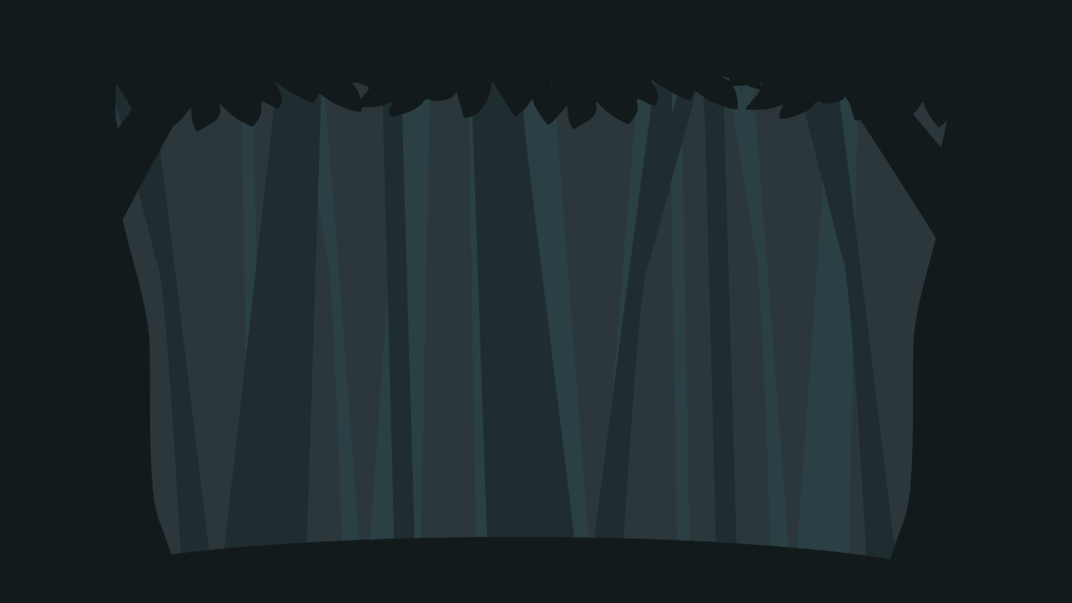 Forest Dark Background Template