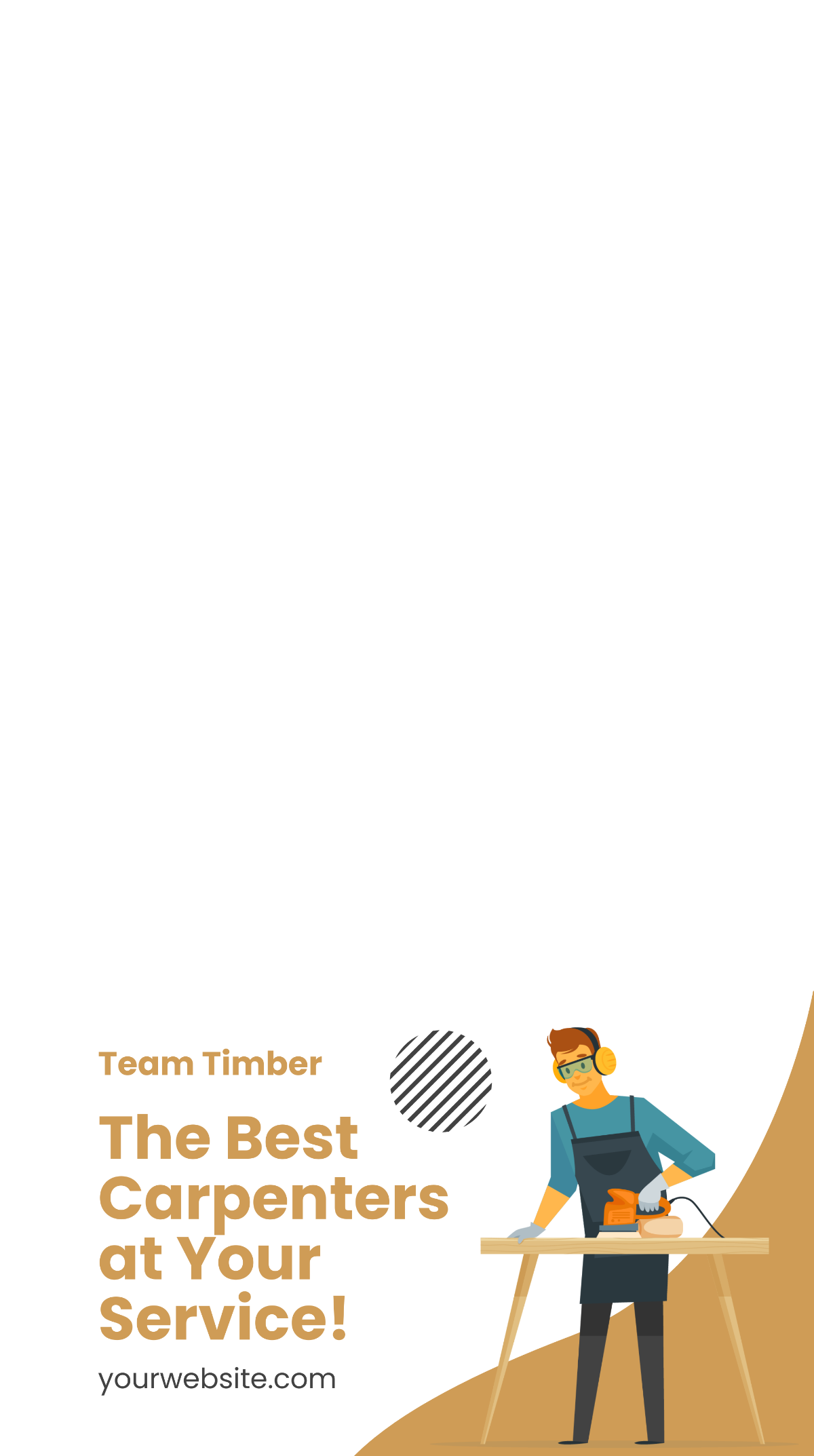 Carpentry Snapchat Geofilter Template