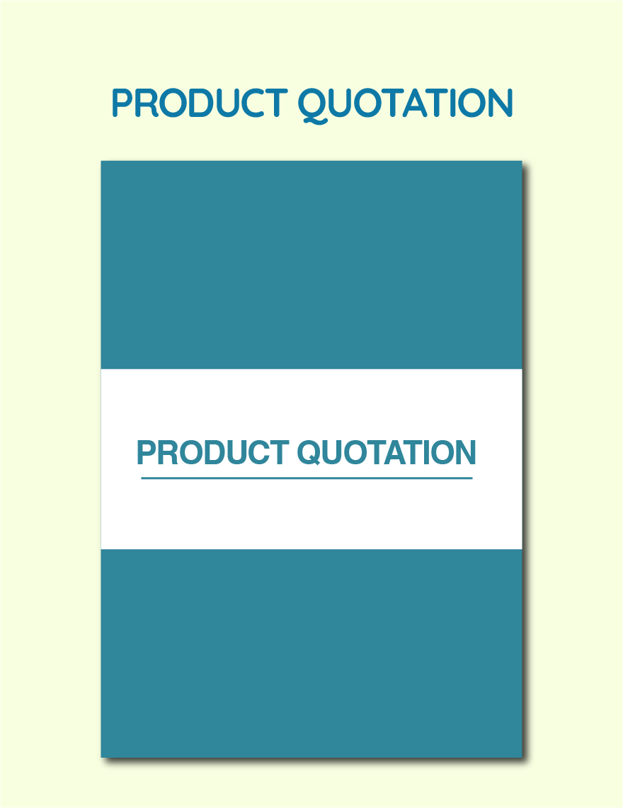 Product Quotation Template Download In Word Google Docs Excel PDF 