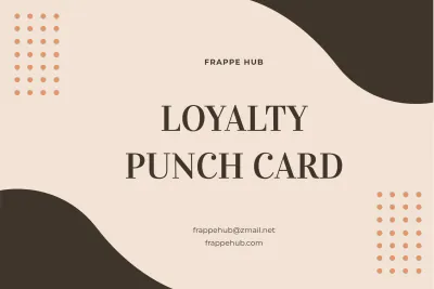Free Frequent Customer Punch Card Template to Edit Online
