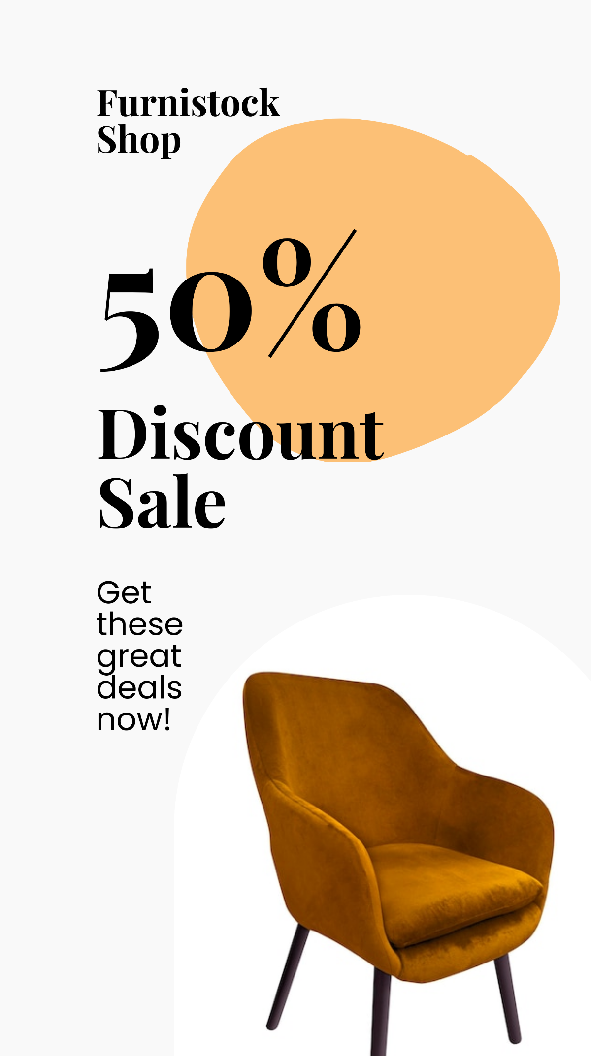 Free Furniture Sale Instagram Story Template to Edit Online