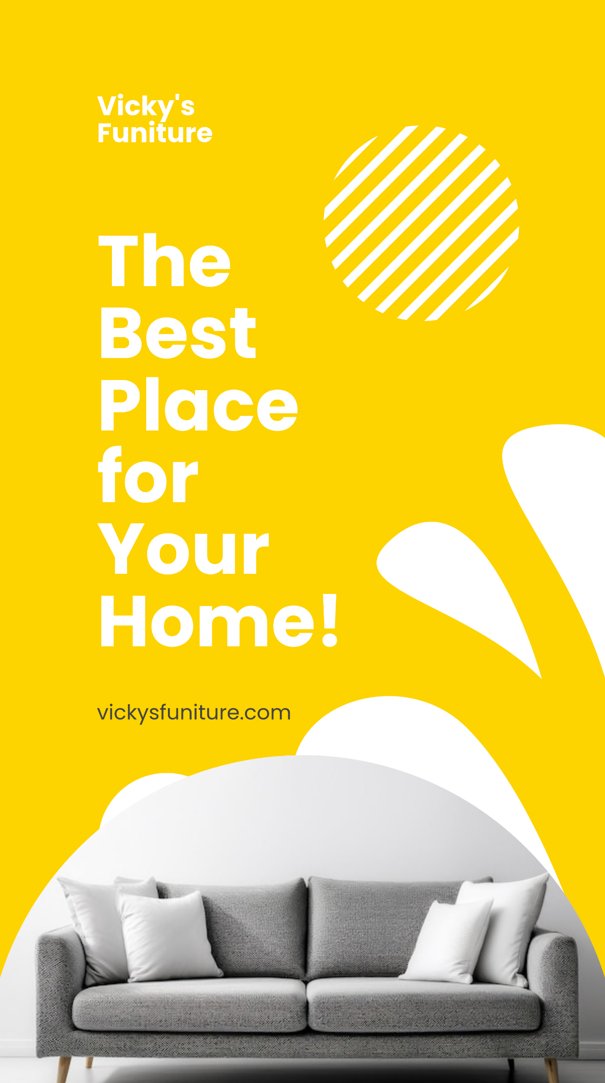 Free Modern Furniture Instagram Story Template to Edit Online