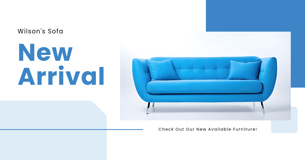 Free New Furniture Arrival Facebook Post Template to Edit Online