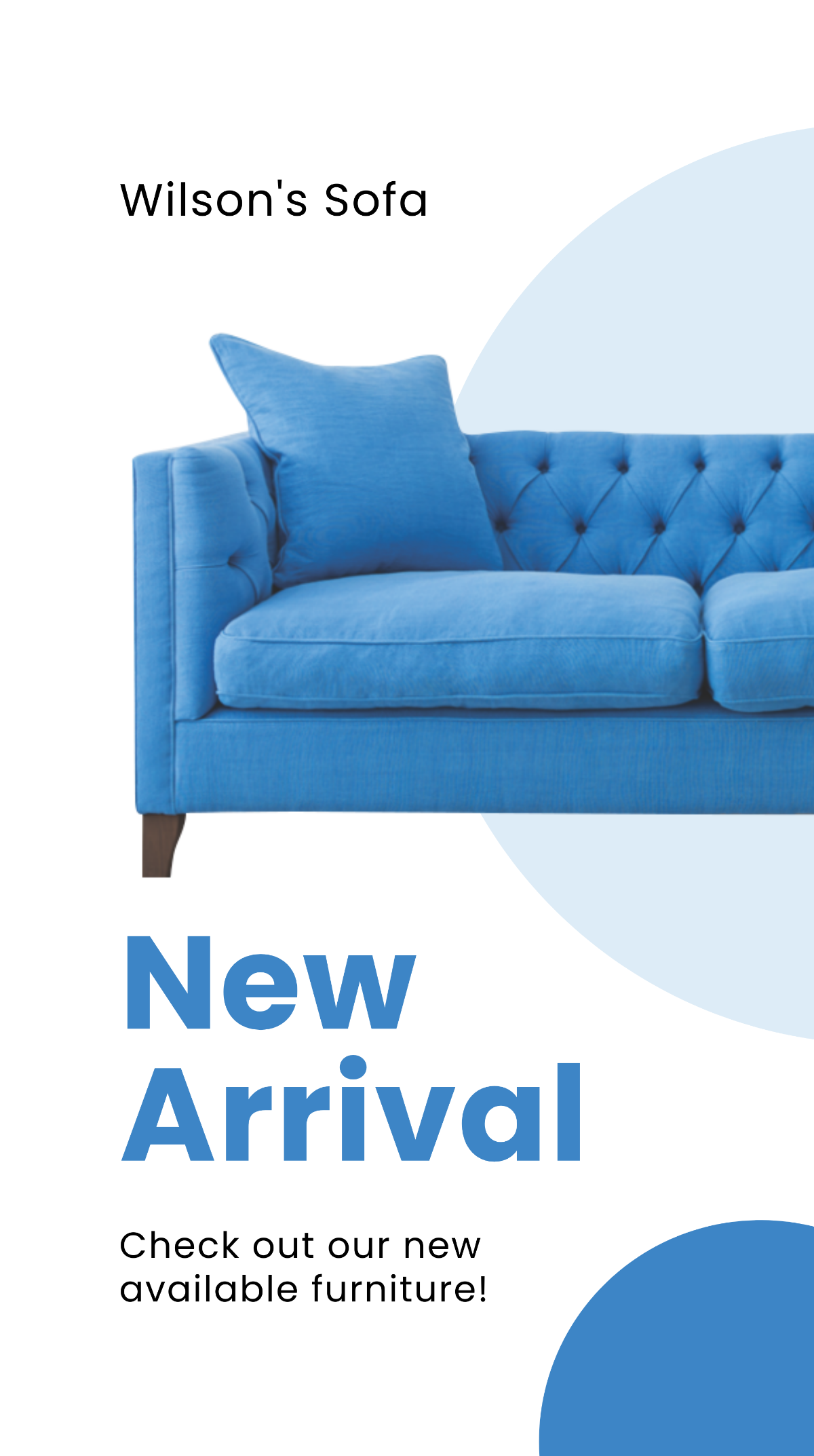 New Furniture Arrival Instagram Story Template