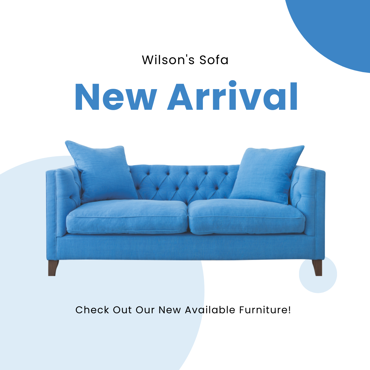 New Furniture Arrival Linkedin Post Template