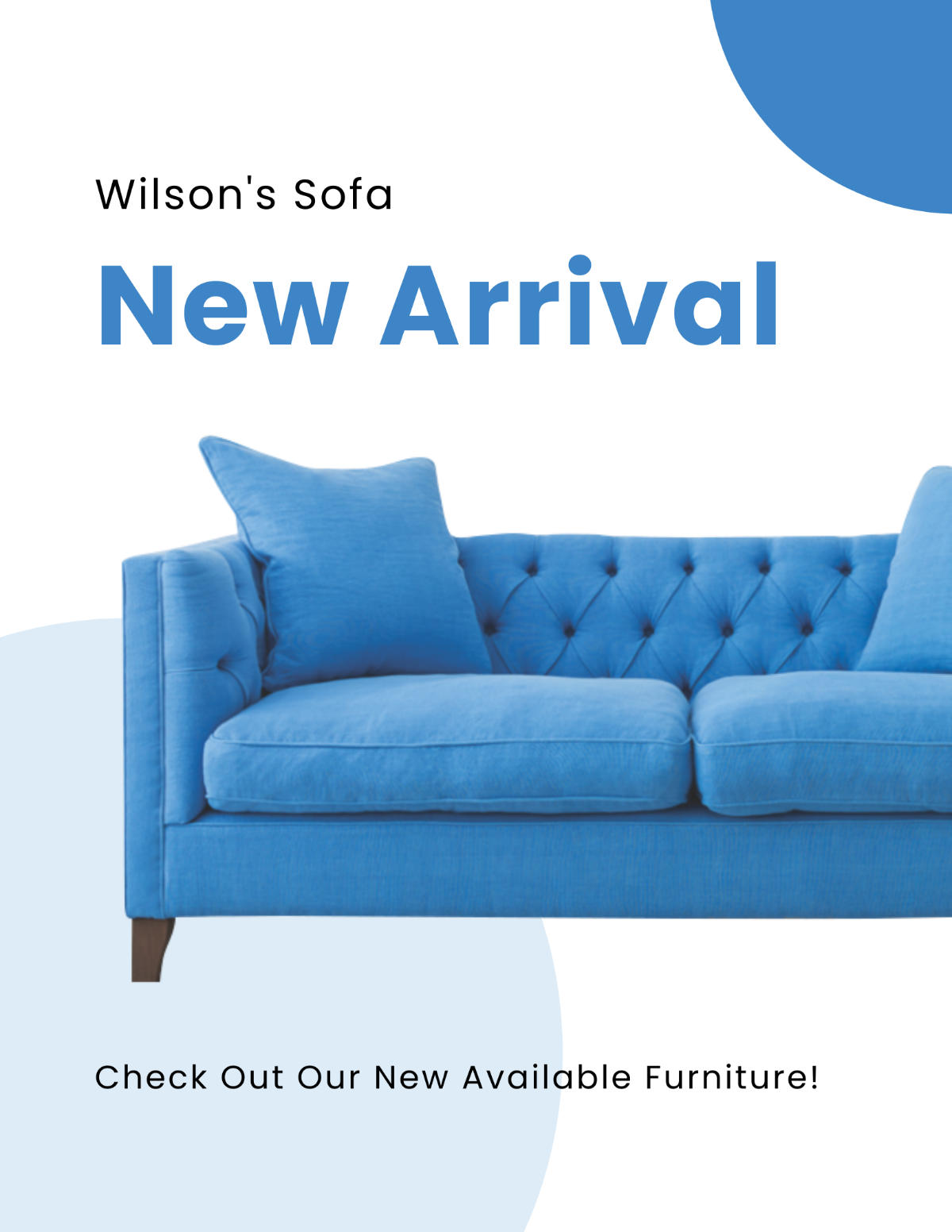 New Furniture Arrival Flyer Template