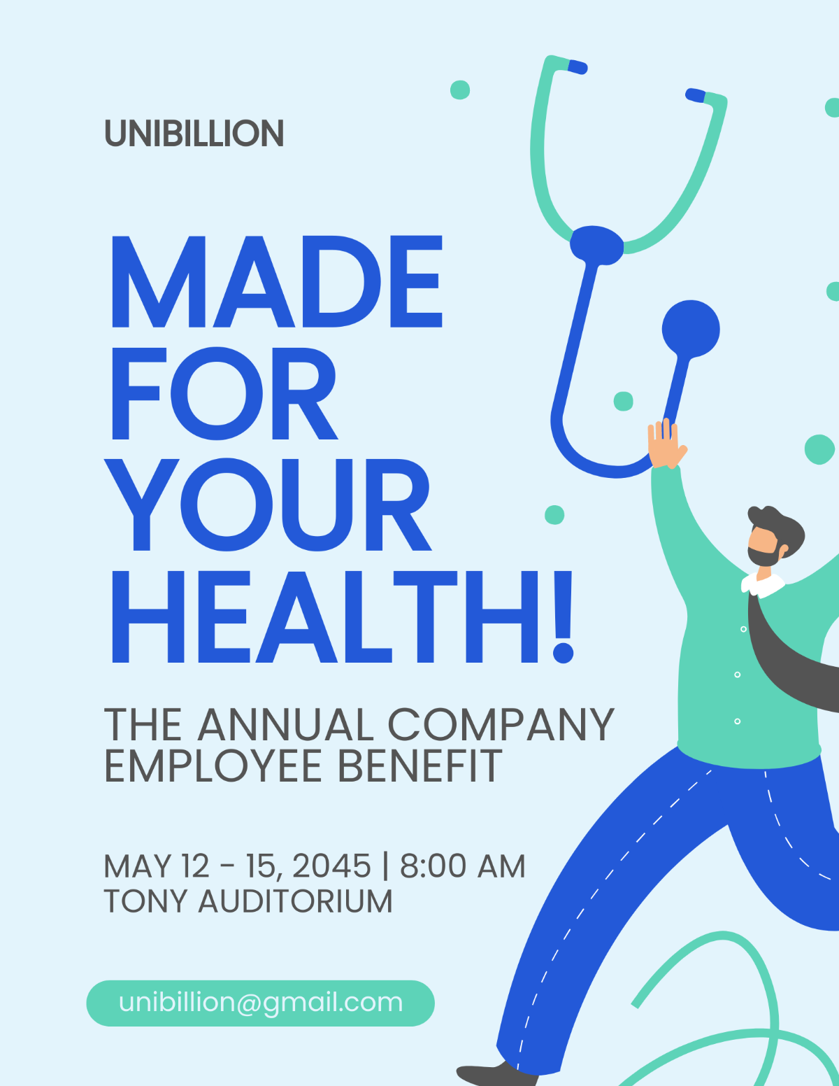 Company Benefit Flyer Template