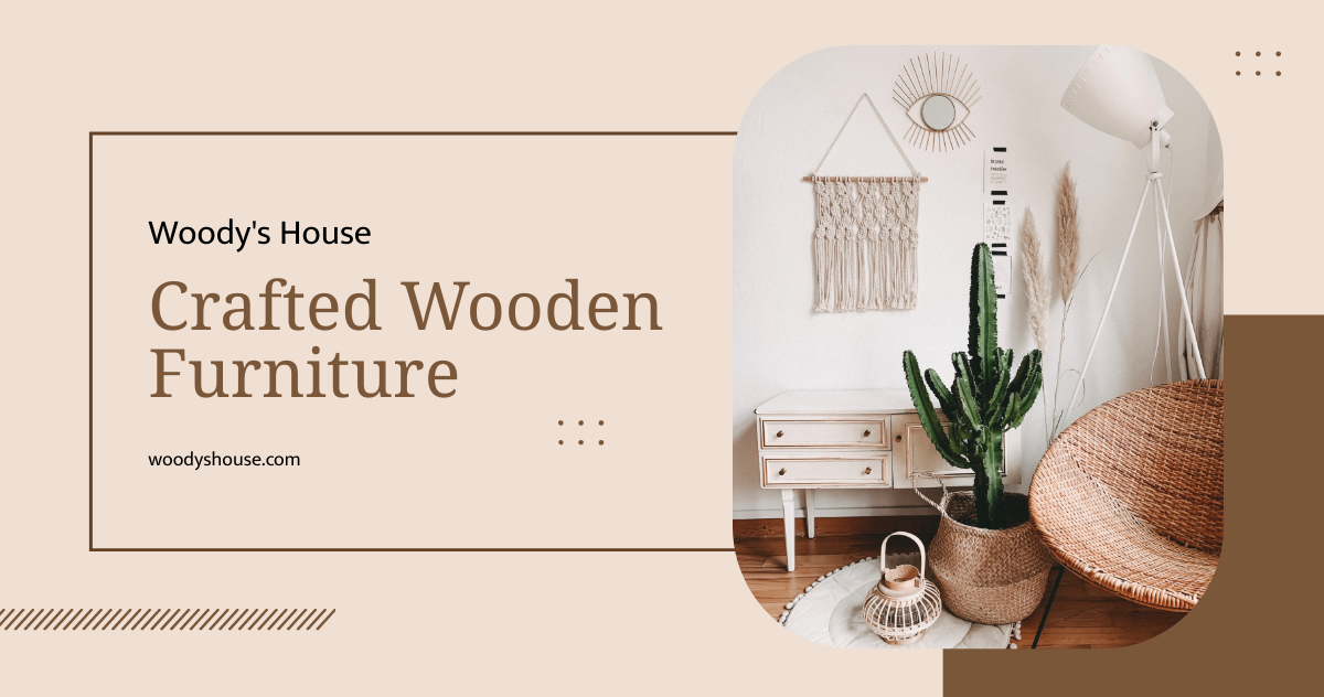 Free Wood Furniture Facebook Post Template