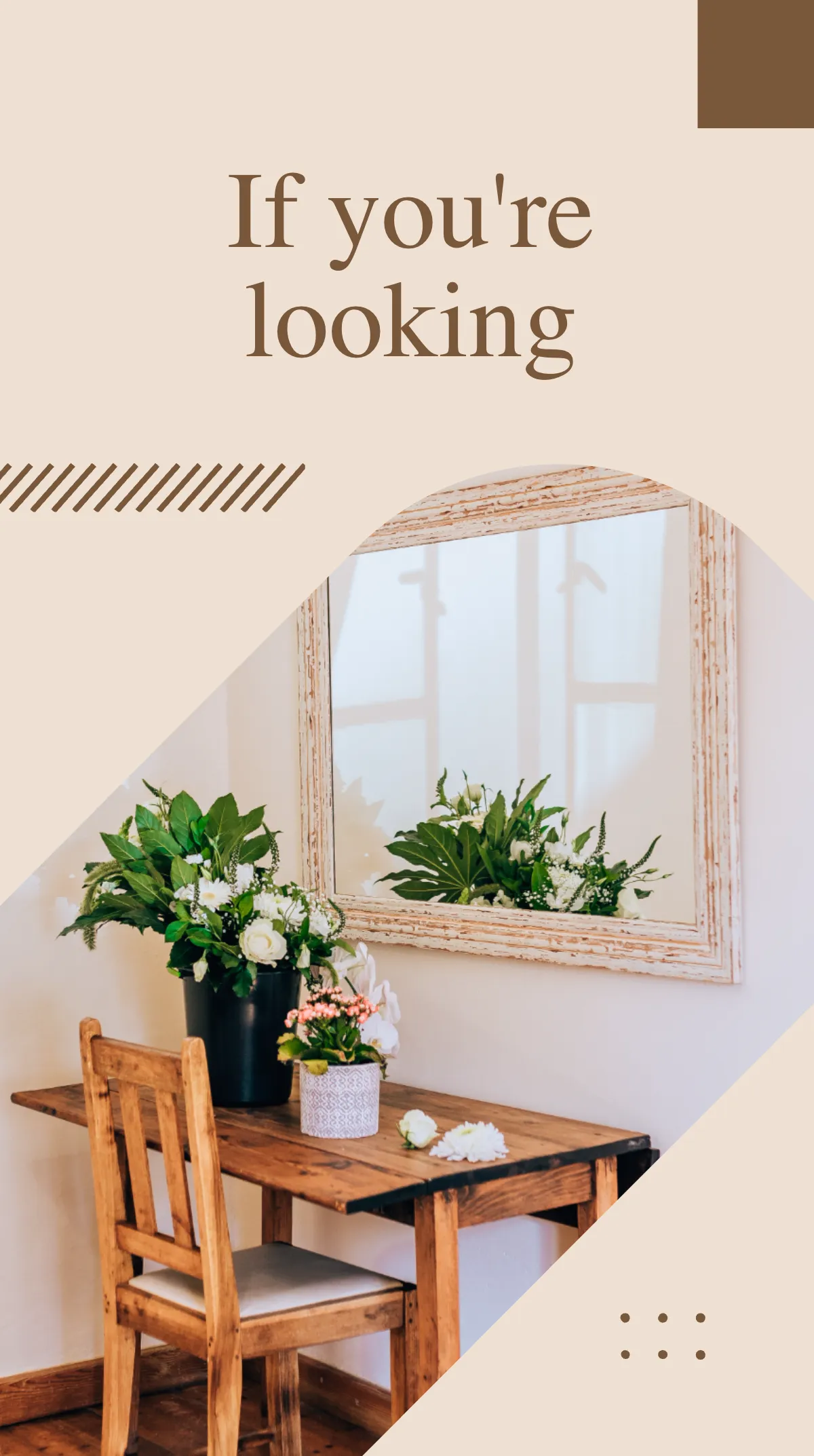 Free Wood Furniture Instagram Story Template to Edit Online