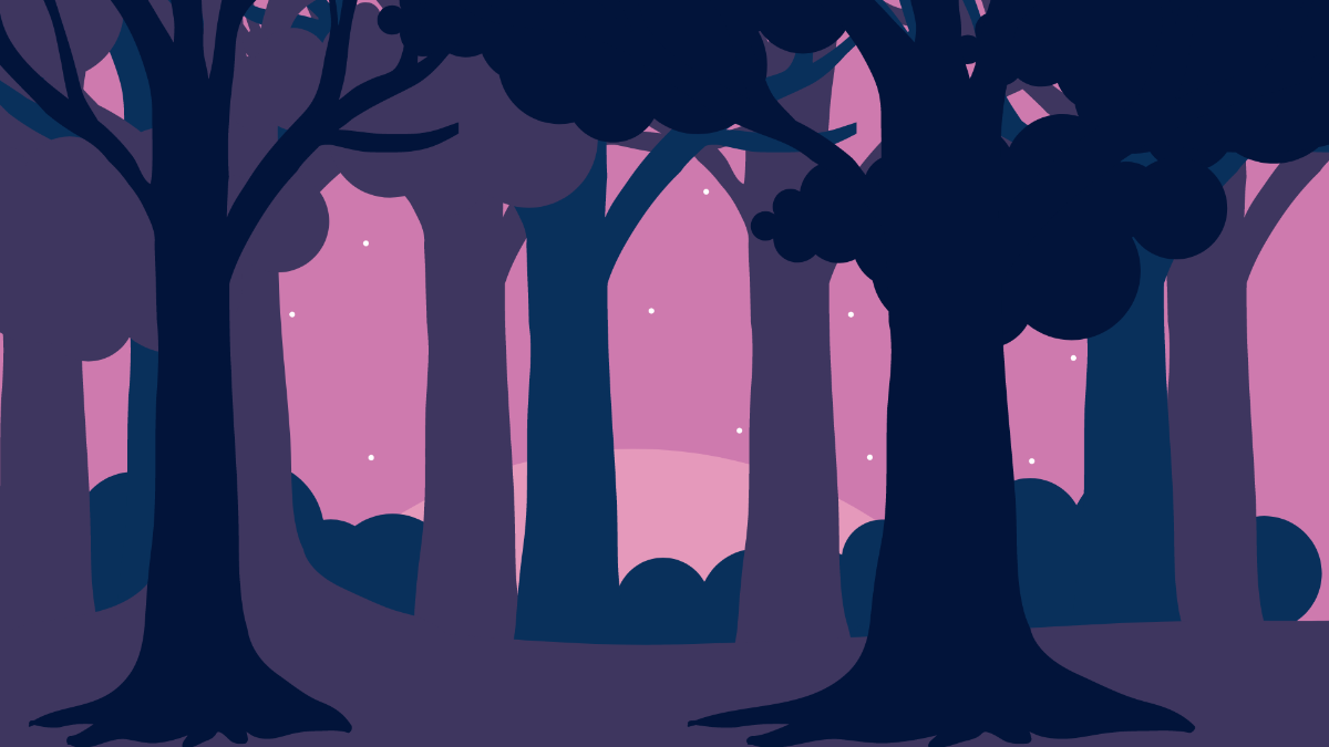 Twilight Forest Background Template