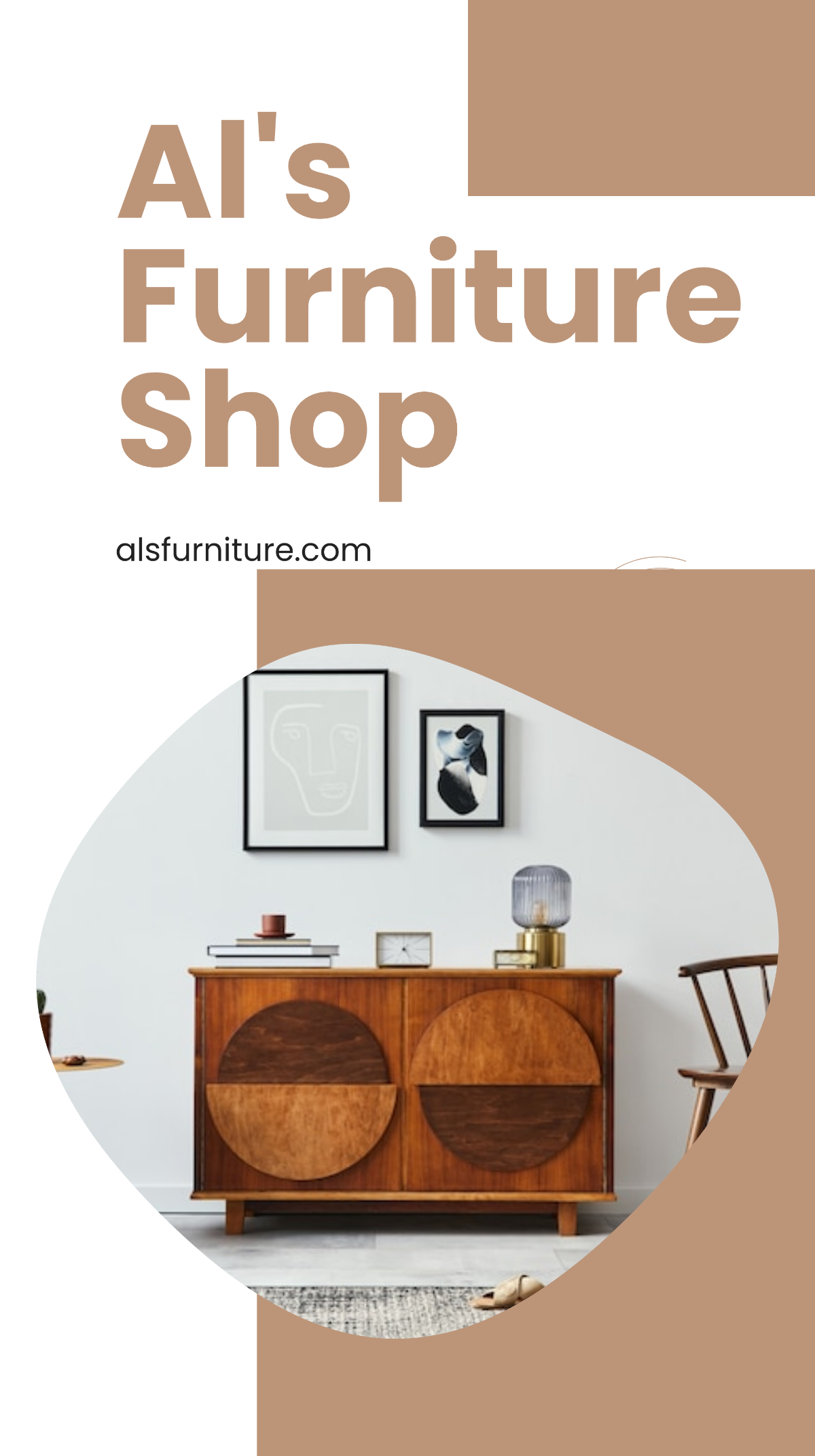 Free Furniture Advertisement Whatsapp Post Template to Edit Online