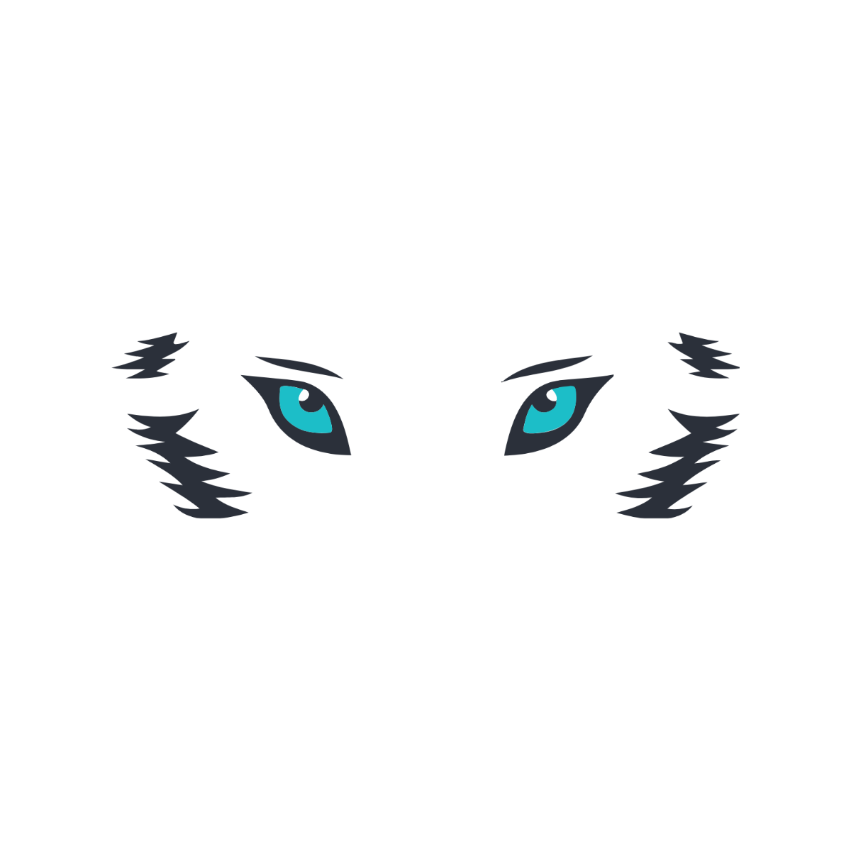 Wolf Eyes clipart Template