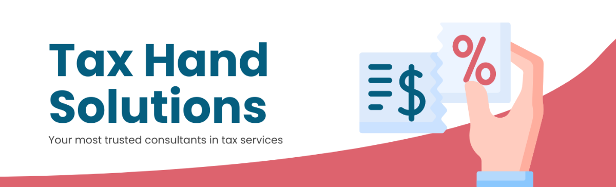Tax Services Linkedin Career Cover Photo Template