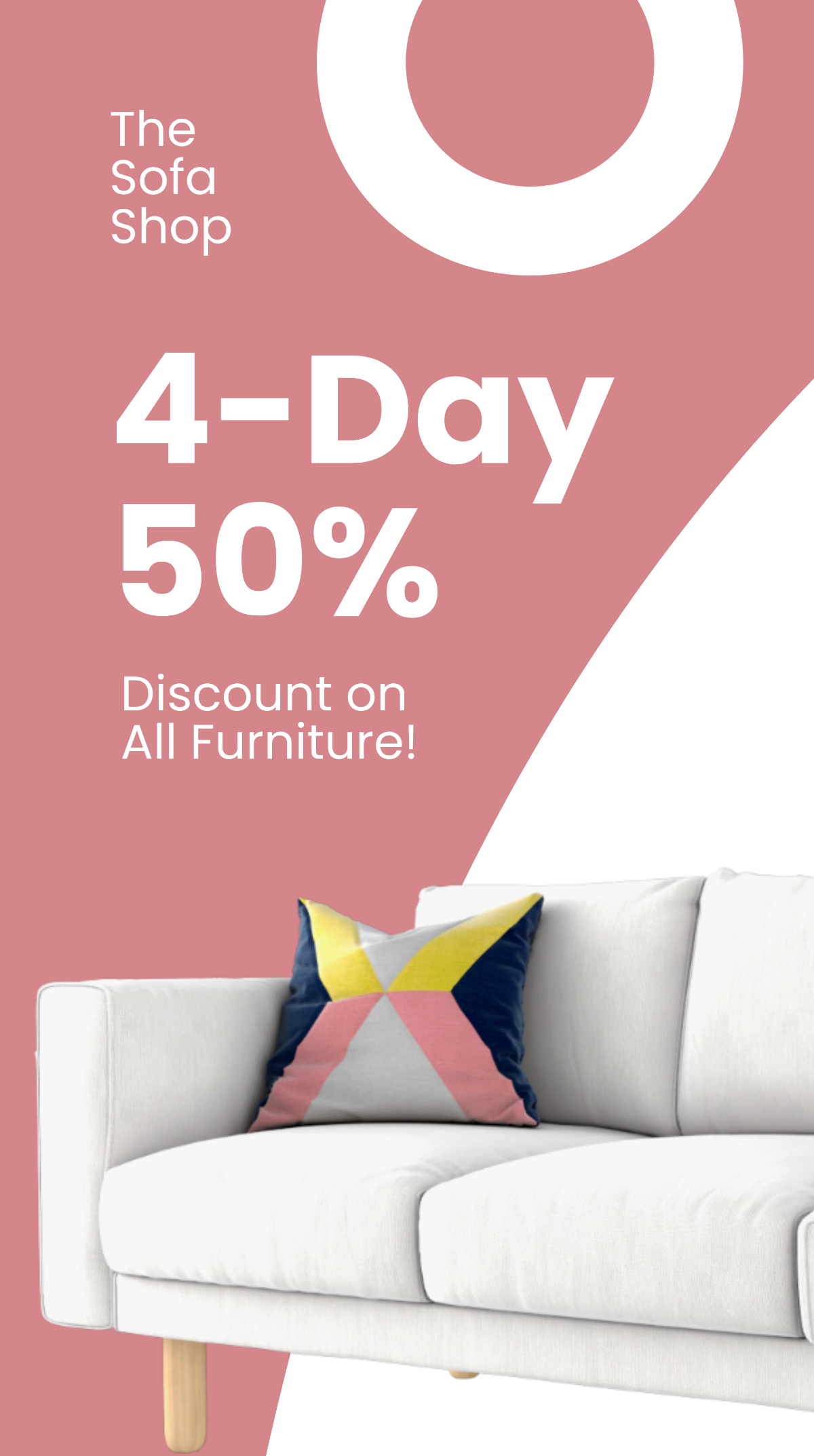 Free Furniture Sale Promotion Instagram Story Template