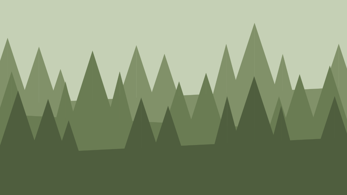 Simple Forest Background Template