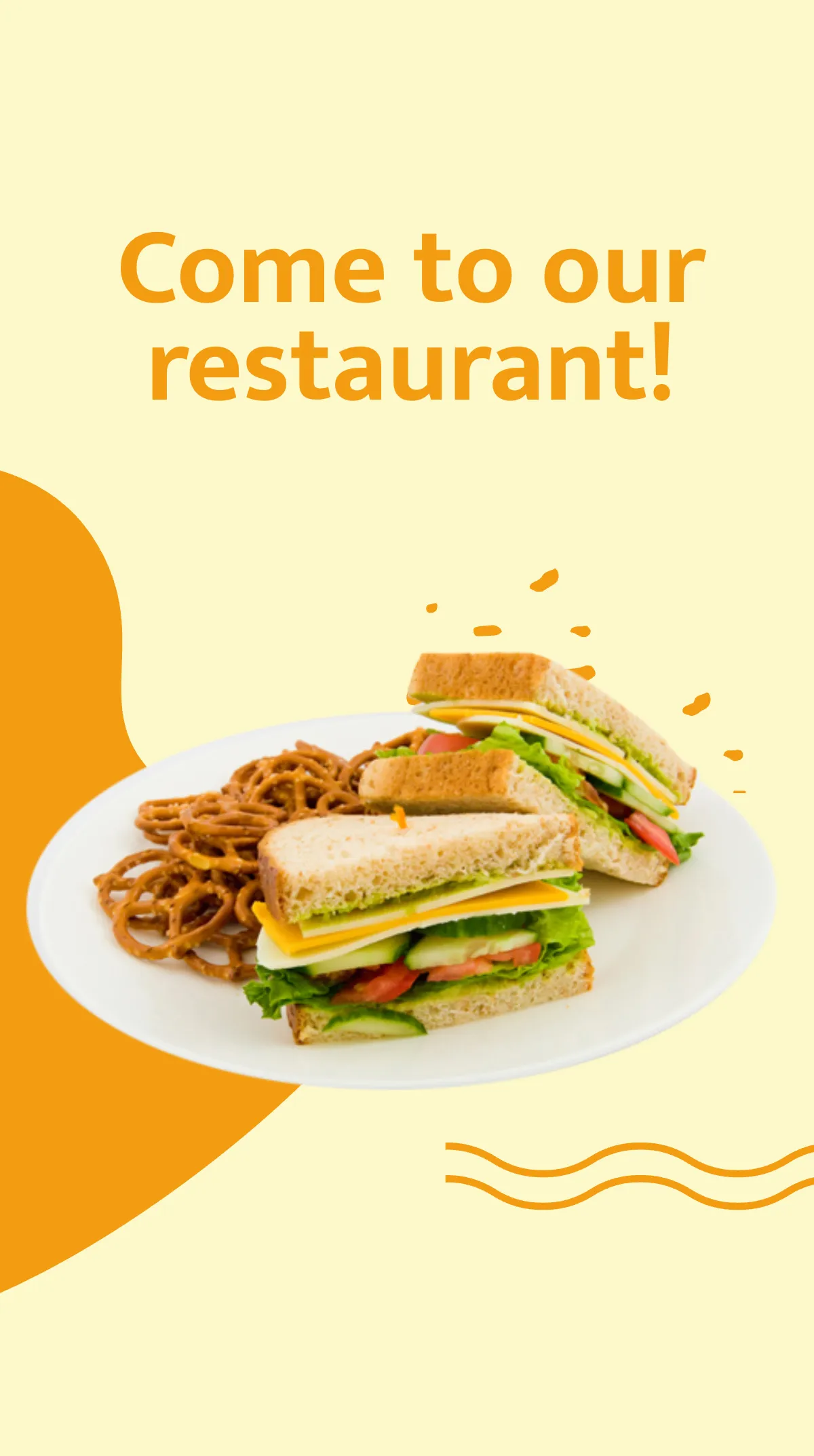 Free Restaurant Coming Soon Instagram Story Template to Edit Online