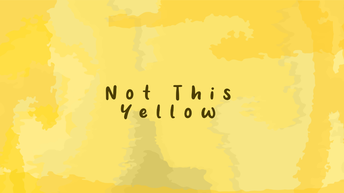 Free Ugly Yellow Wallpaper Template